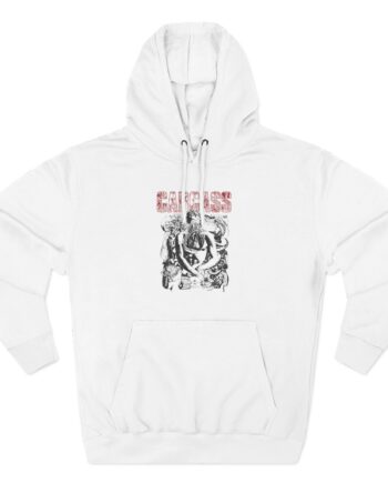 Carcass Torso Three-Panel Fleece Hoodie