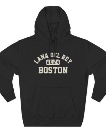 Lanadelrey Three-Panel Fleece Hoodie