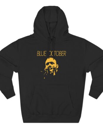 Blue October Midnight Foil Three-Panel Fleece Hoodie
