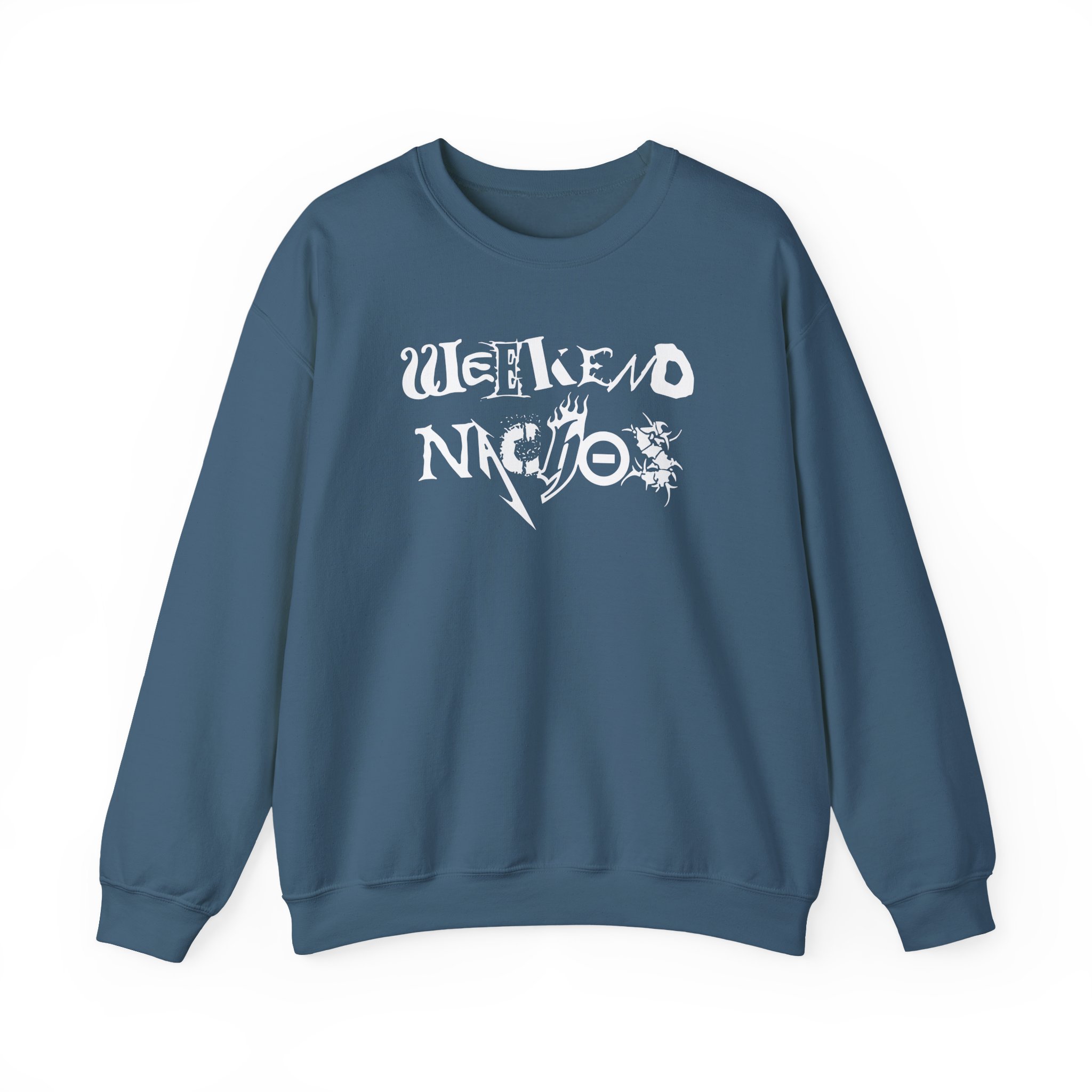 Weekend Nachos Unisex Heavy Blend™ Crewneck Sweatshirt - Image 11