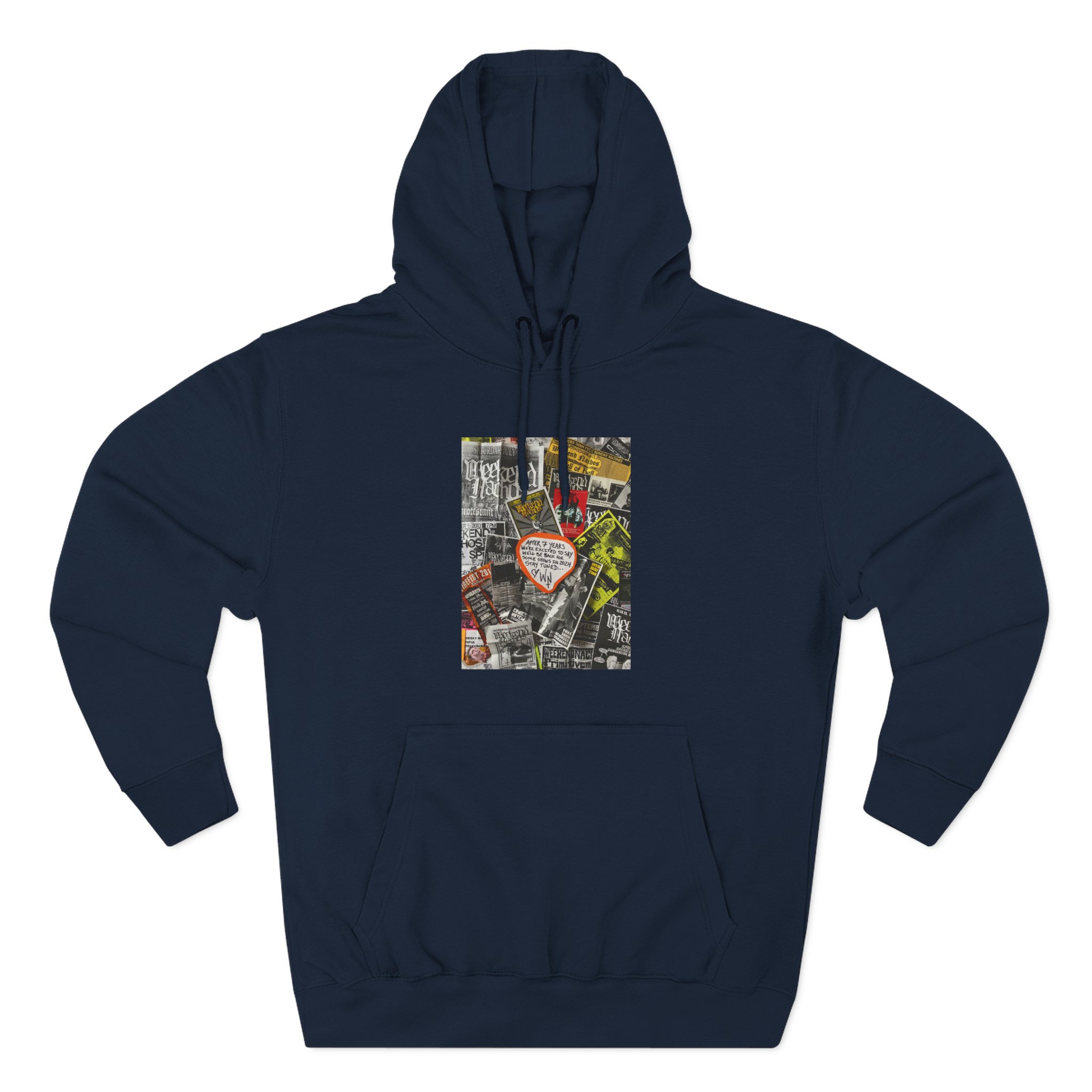 Weekend Nachos Three-Panel Fleece Hoodie - Image 7