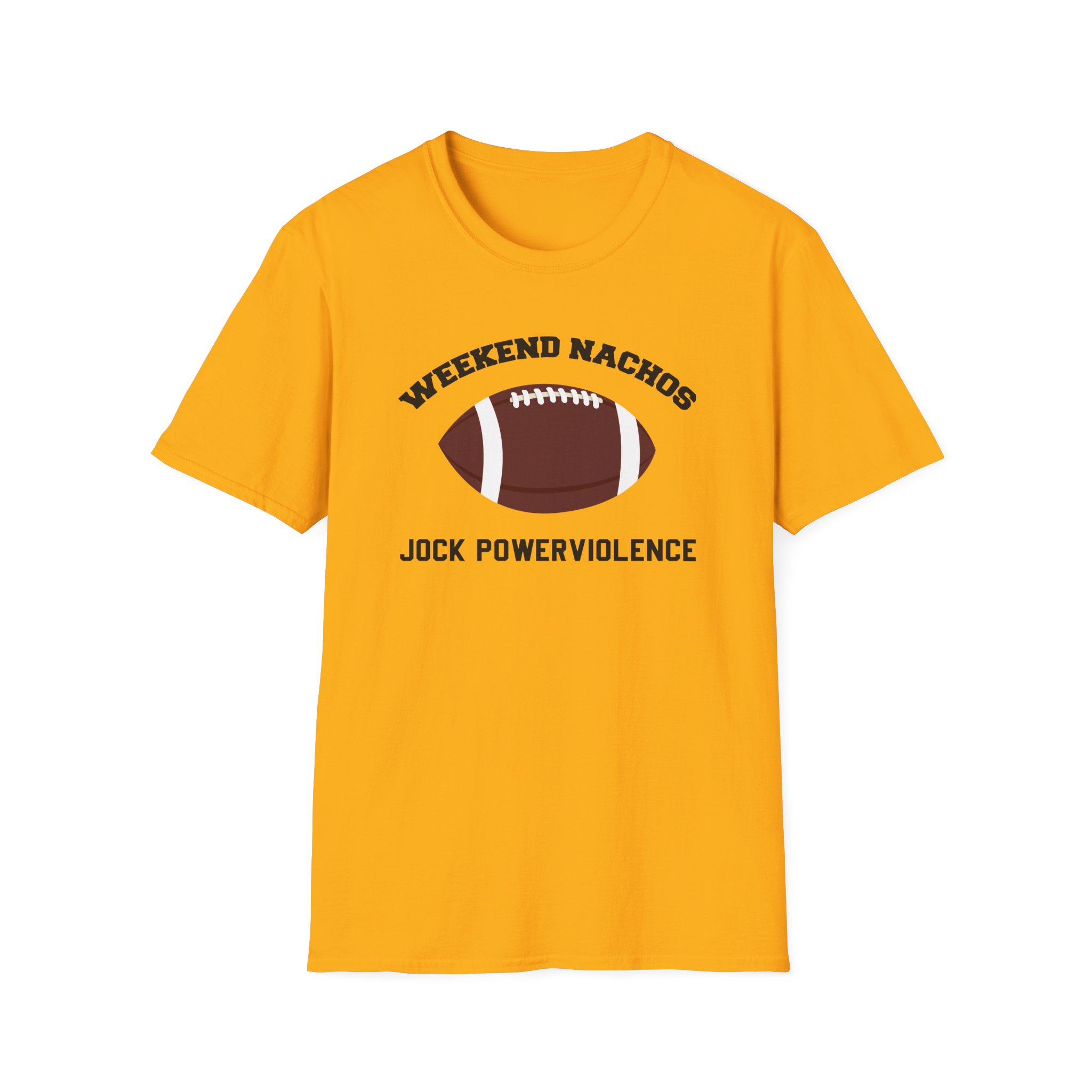 Weekend Nachos Jock Unisex Softstyle T-Shirt - Image 9