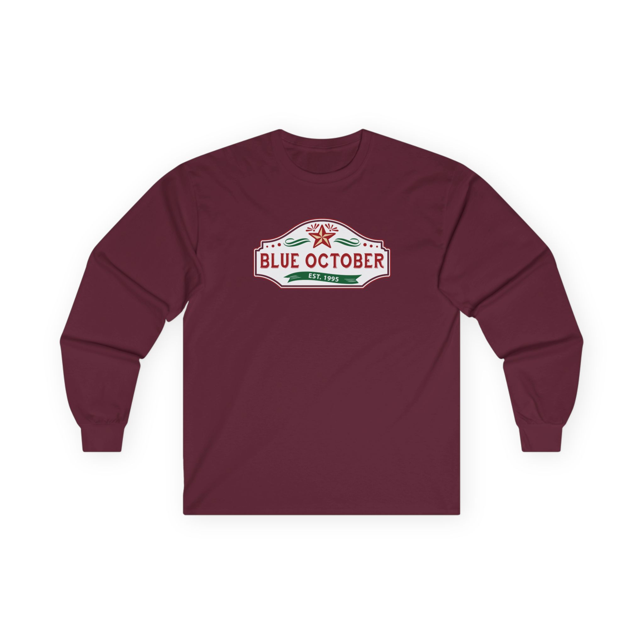 Blue October Est 1995 Unisex Ultra Cotton Long Sleeve Tee - Image 3