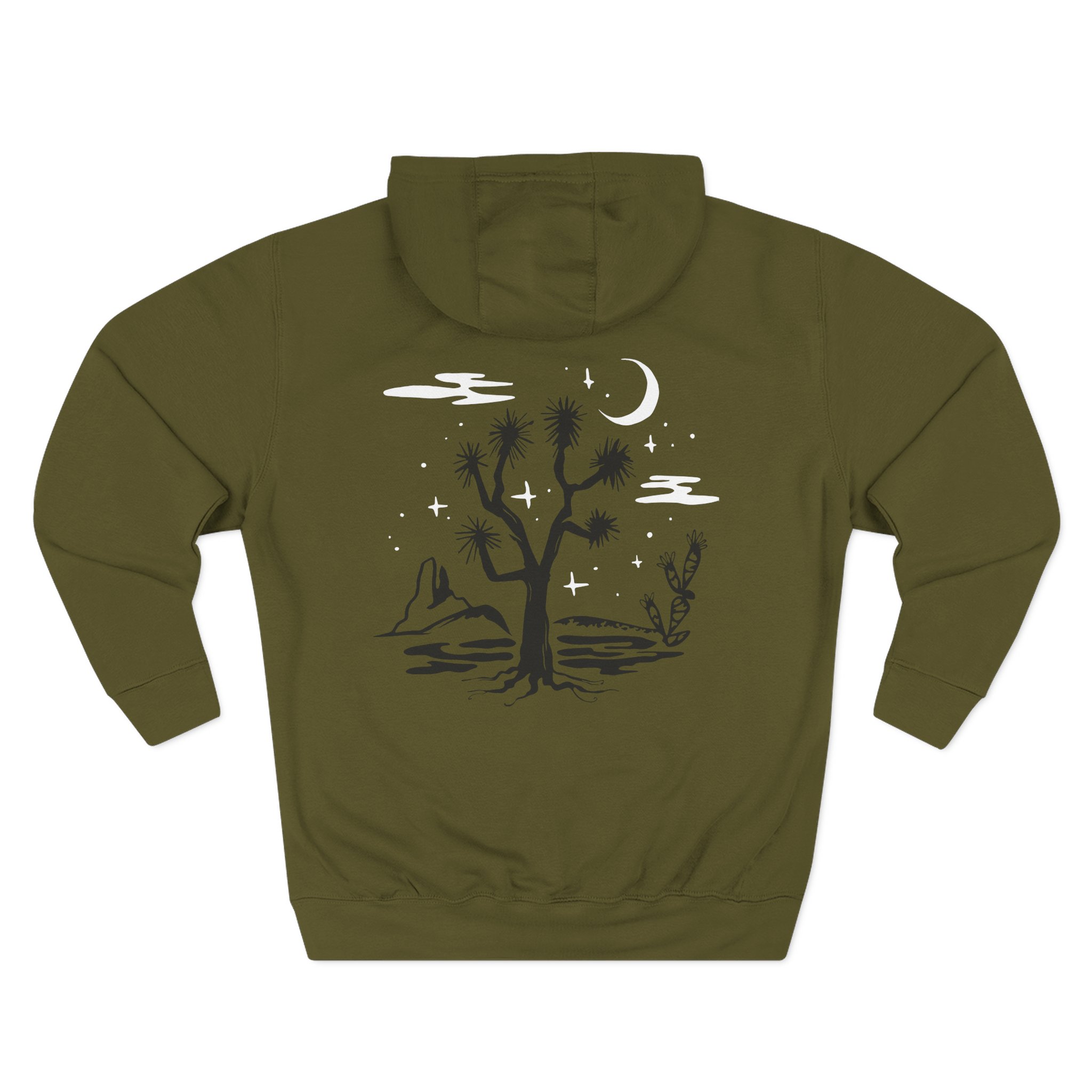 LSDREAM Joshua Tree Three-Panel Fleece Hoodie - Image 6