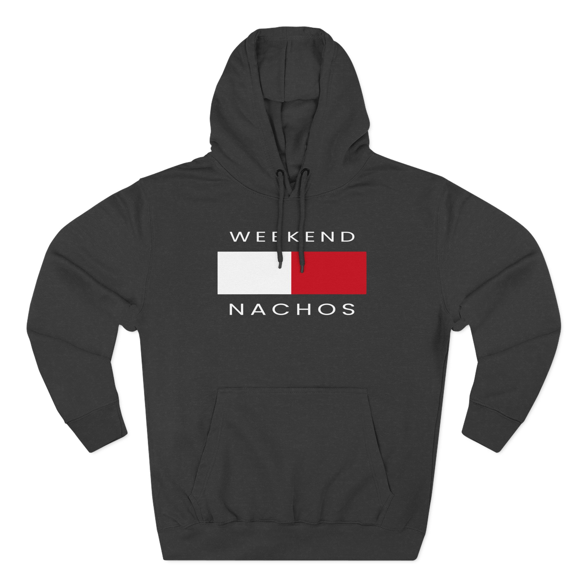 Weekend Nachos Three-Panel Fleece Hoodie - Image 3