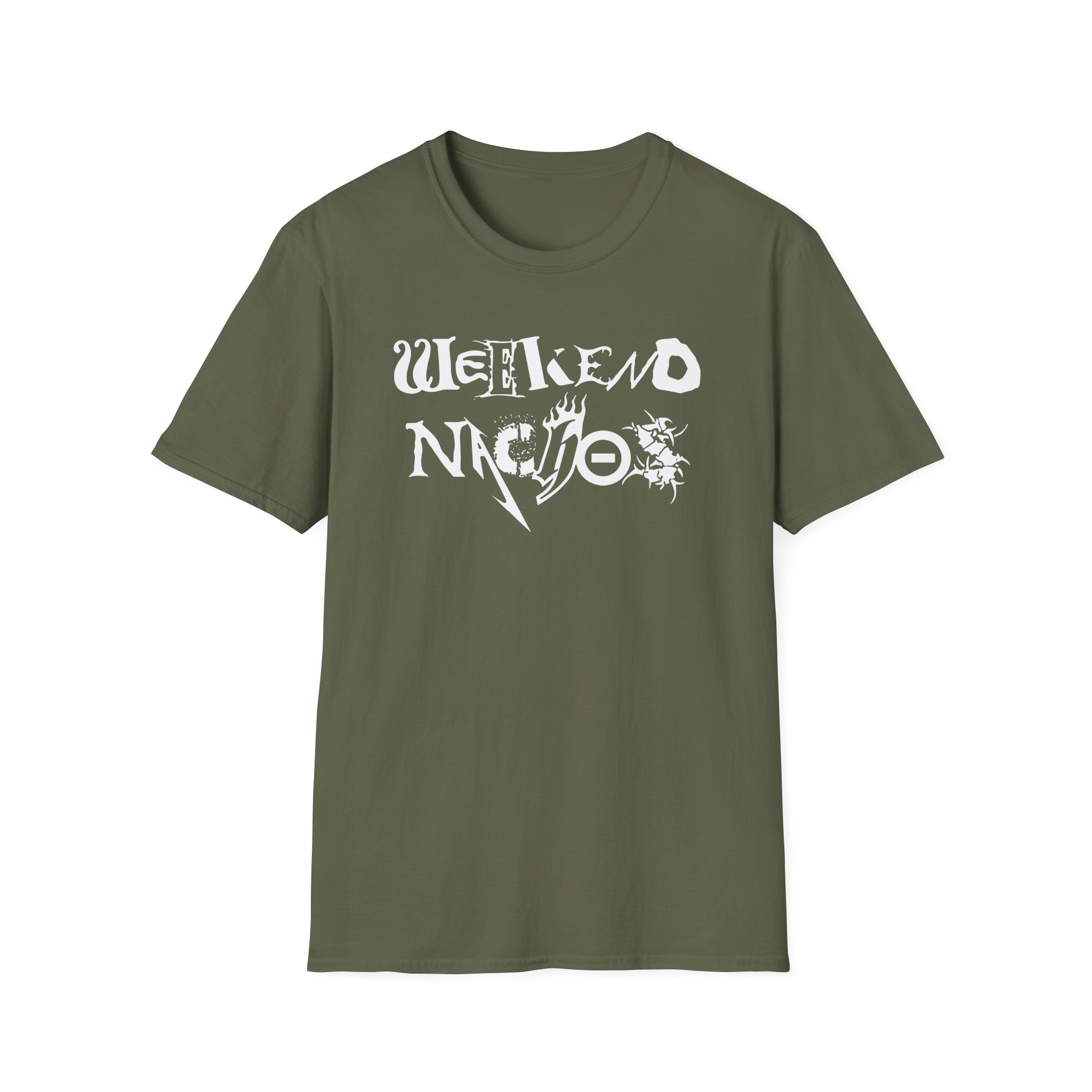 Weekend Nachos Unisex Softstyle T-Shirt - Image 7