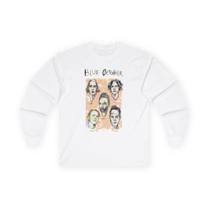 Blue October Caricature Unisex Ultra Cotton Long Sleeve Tee
