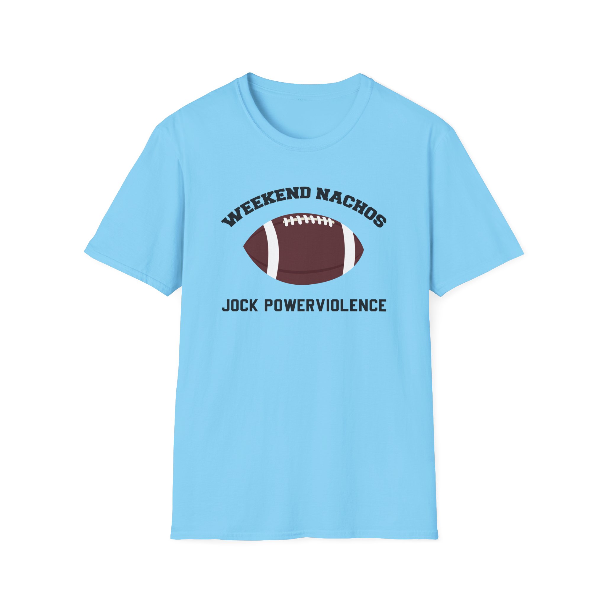 Weekend Nachos Jock Unisex Softstyle T-Shirt - Image 19