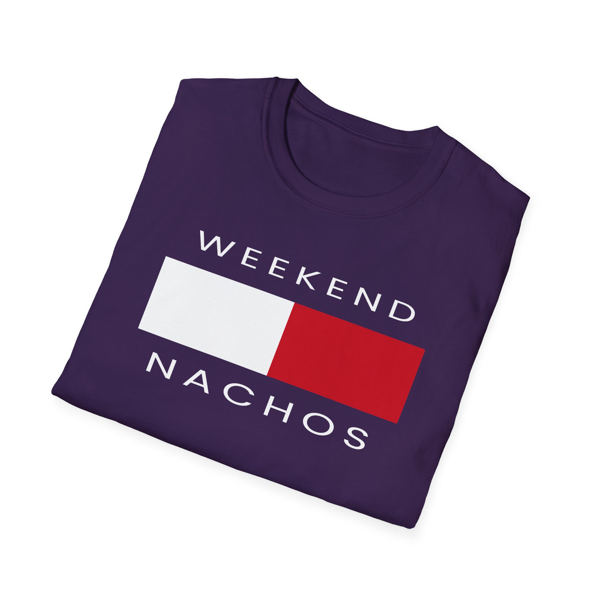 Weekend Nachos Unisex Softstyle T-Shirt - Image 52