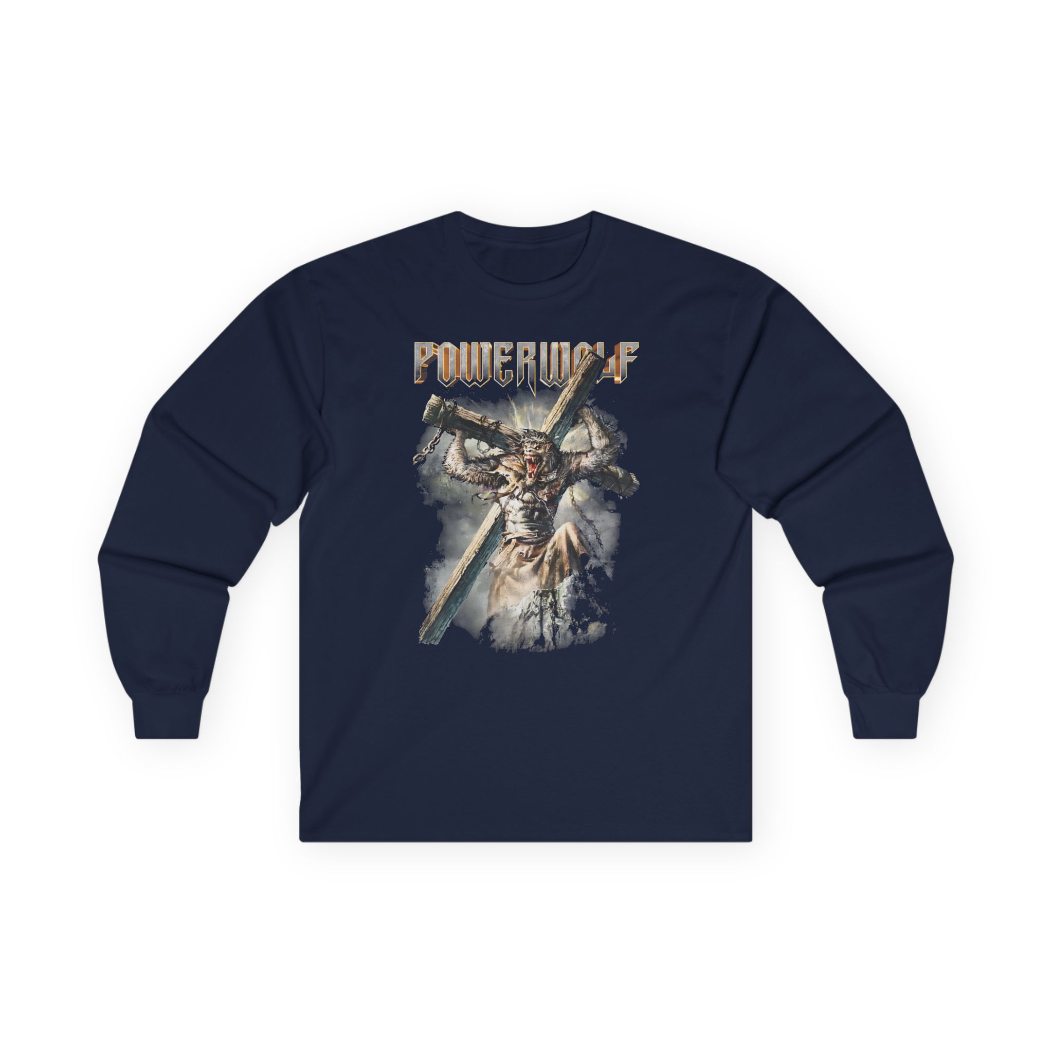 Powerwolf interlude Unisex Ultra Cotton Long Sleeve Tee - Image 4