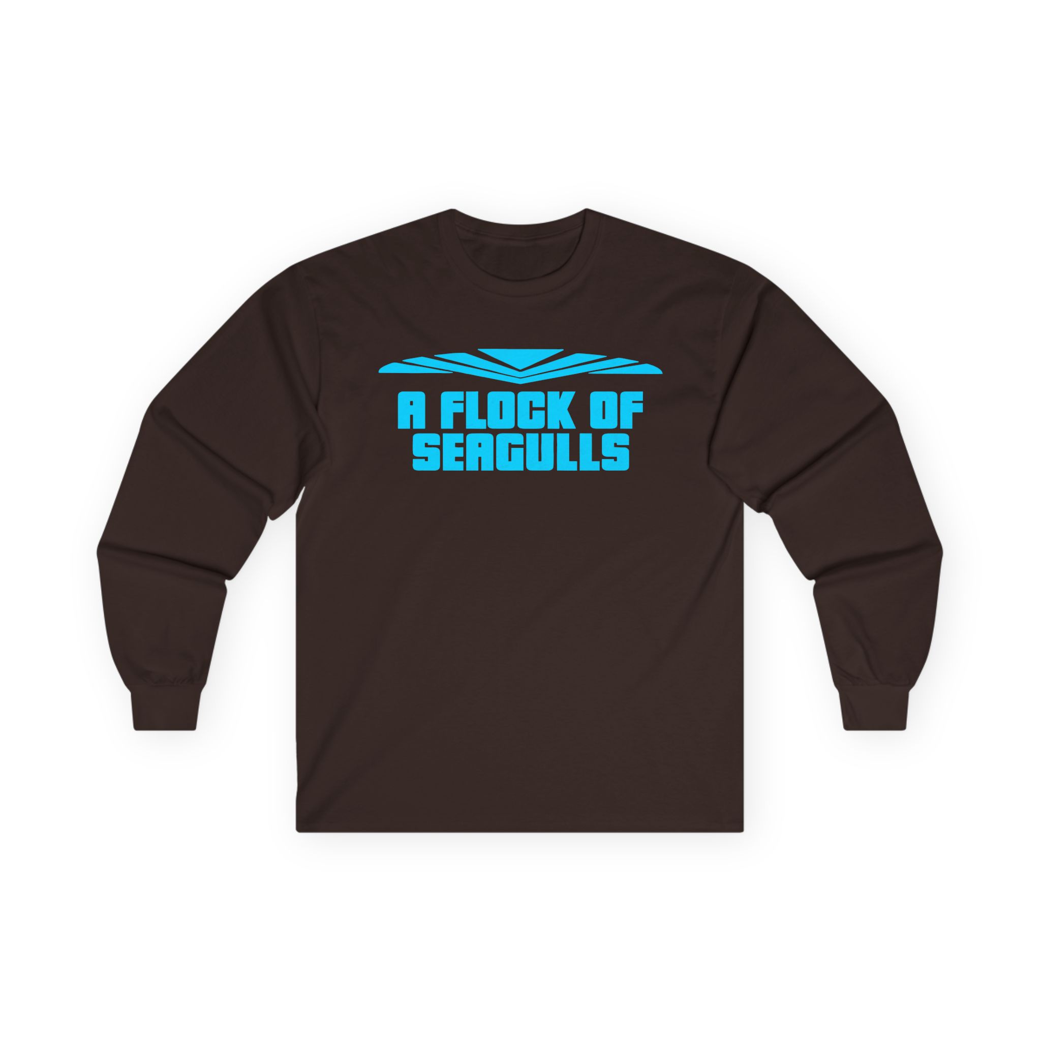 A Flock of Seagulls Logo Unisex Ultra Cotton Long Sleeve Tee - Image 5