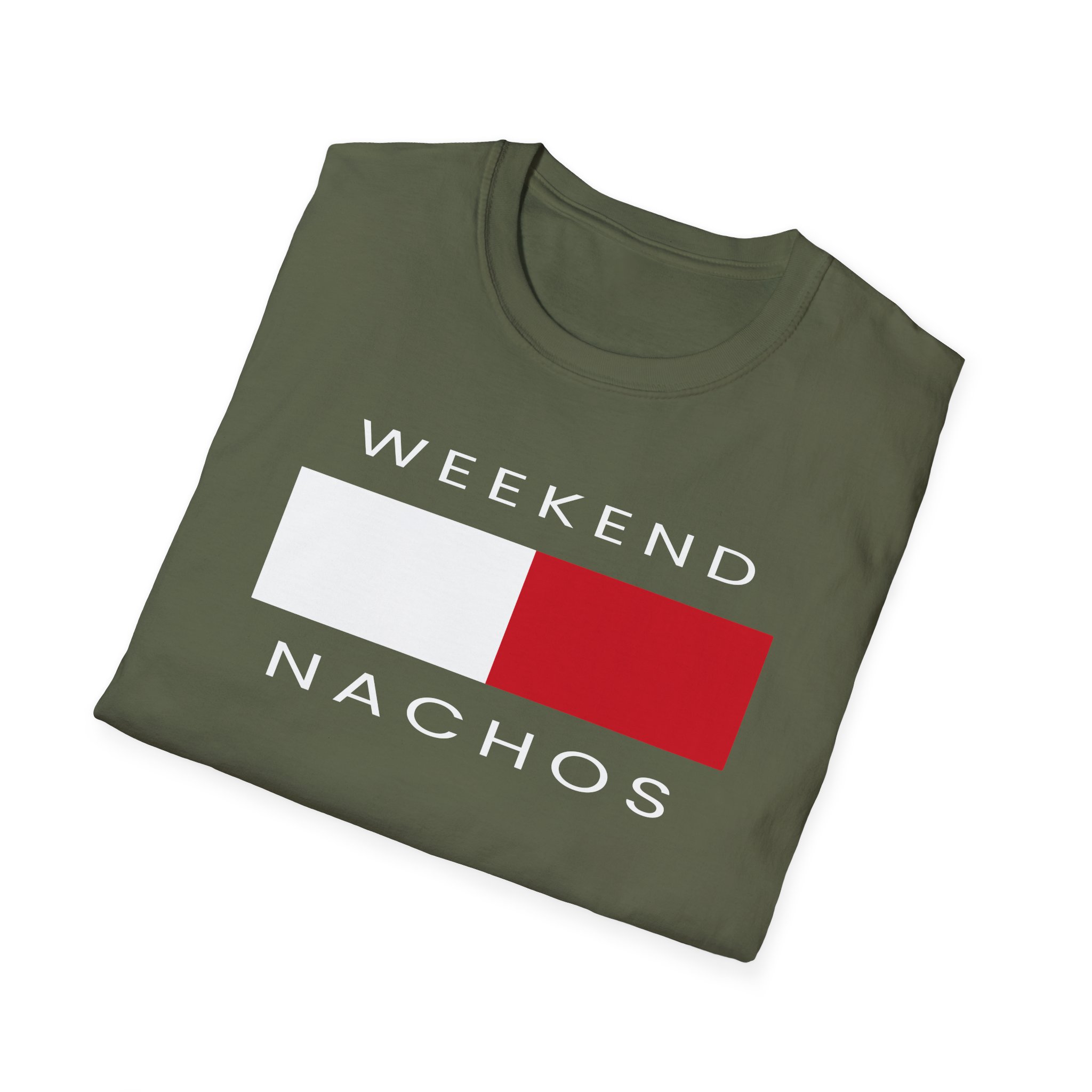 Weekend Nachos Unisex Softstyle T-Shirt - Image 16
