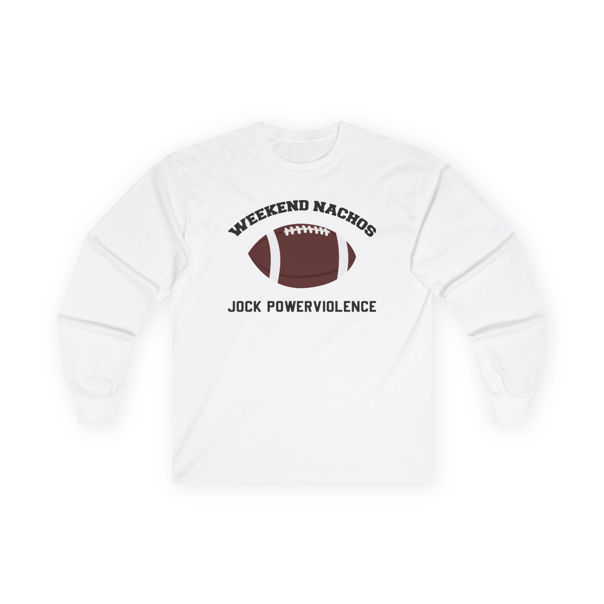 Weekend Nachos Jock Unisex Ultra Cotton Long Sleeve Tee - Image 3