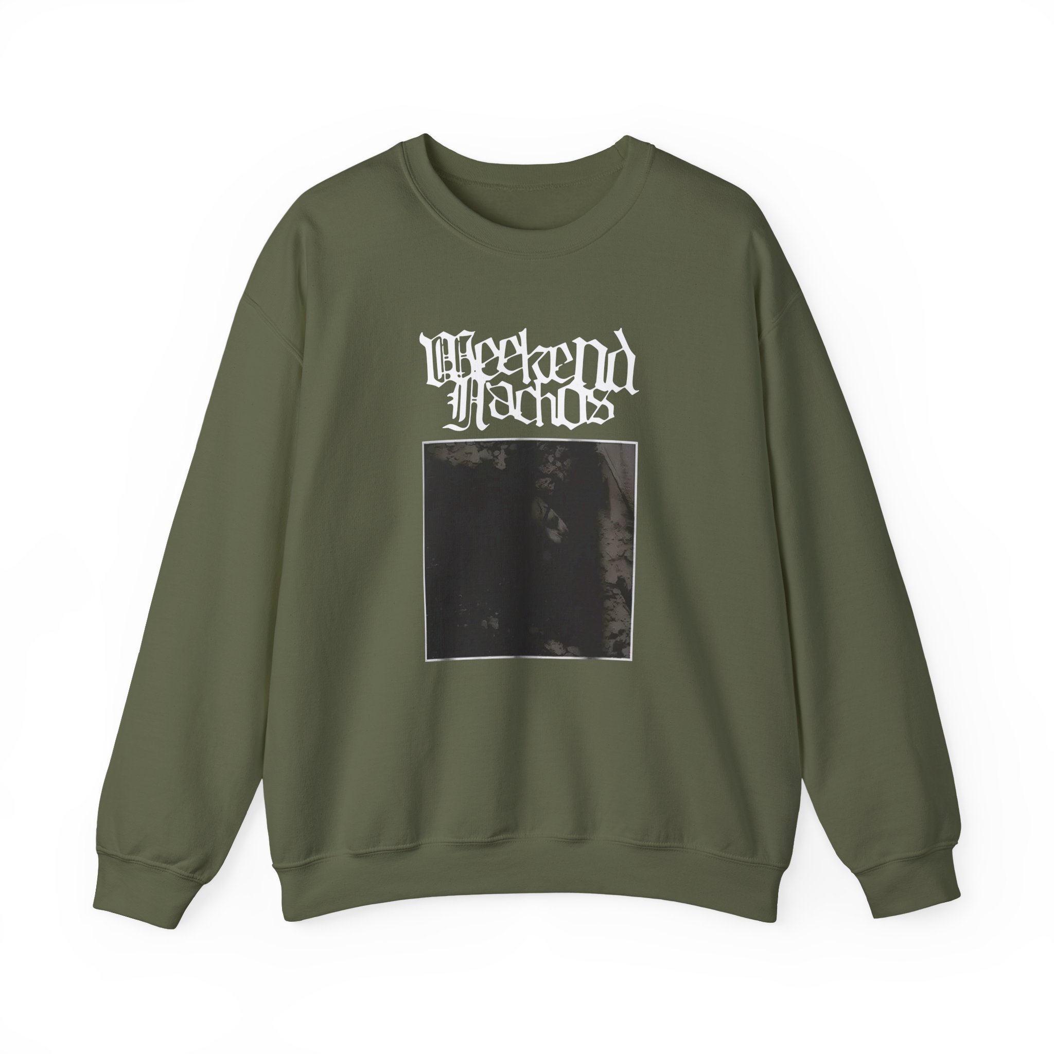Weekend Nachos Unisex Heavy Blend™ Crewneck Sweatshirt - Image 7