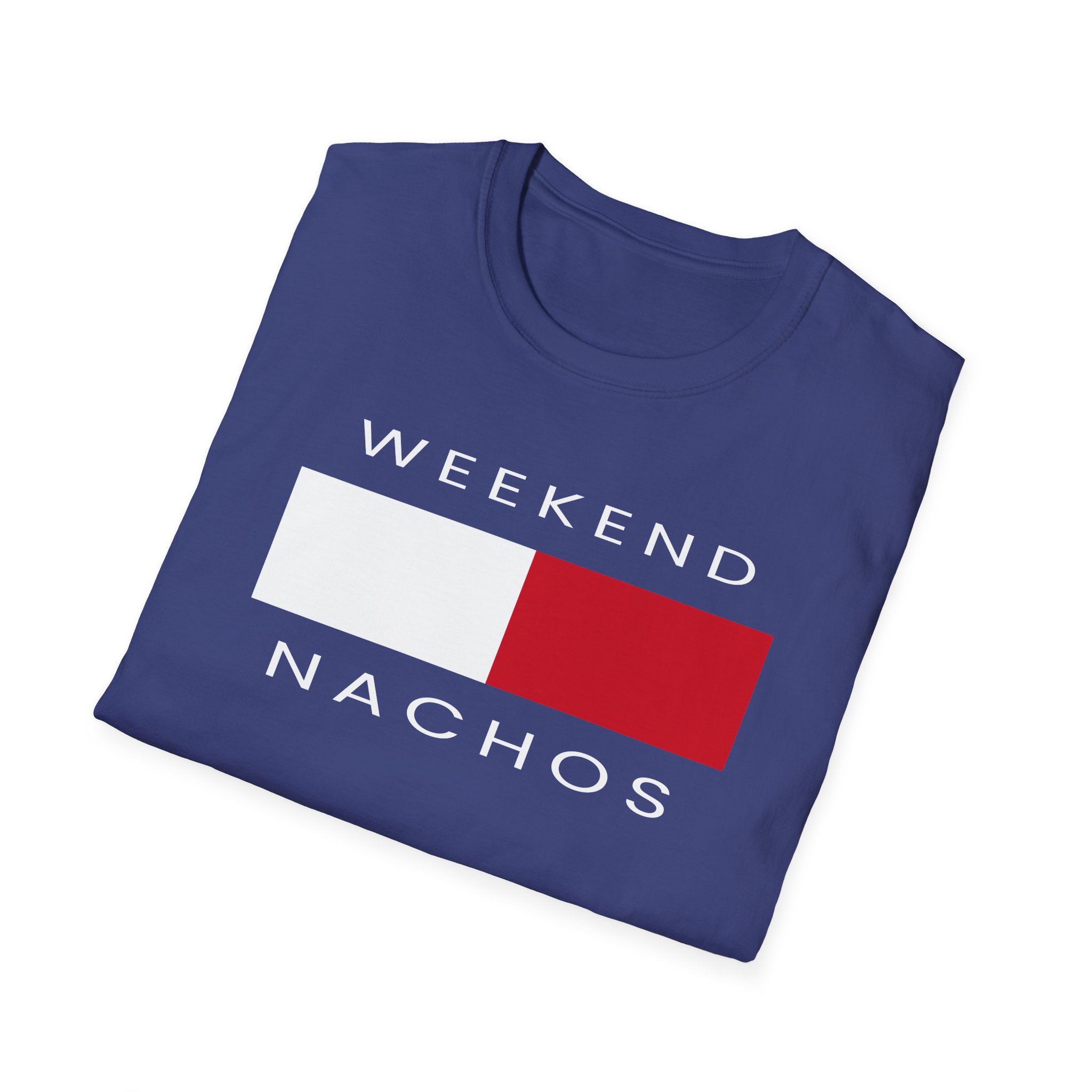 Weekend Nachos Unisex Softstyle T-Shirt - Image 44