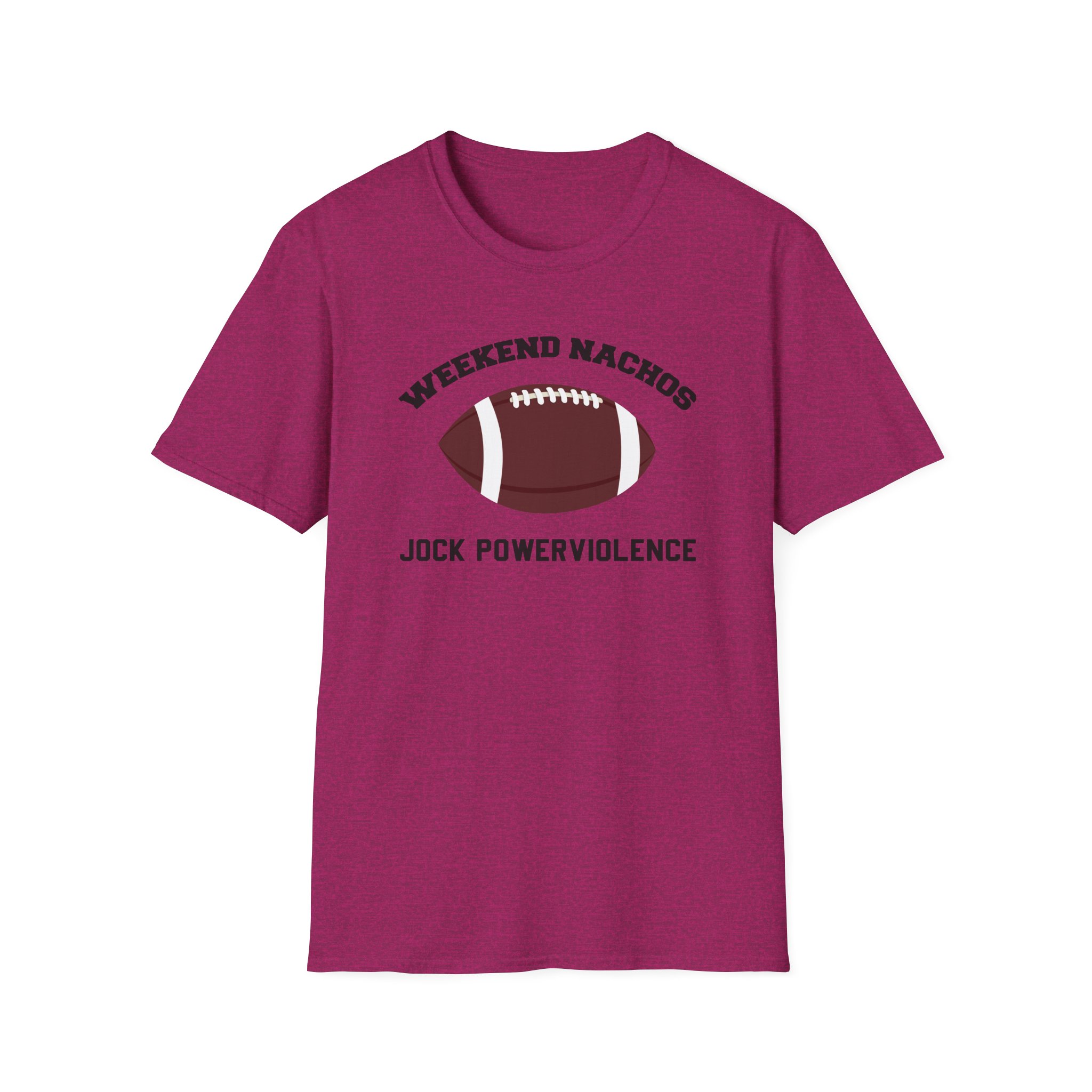 Weekend Nachos Jock Unisex Softstyle T-Shirt - Image 15