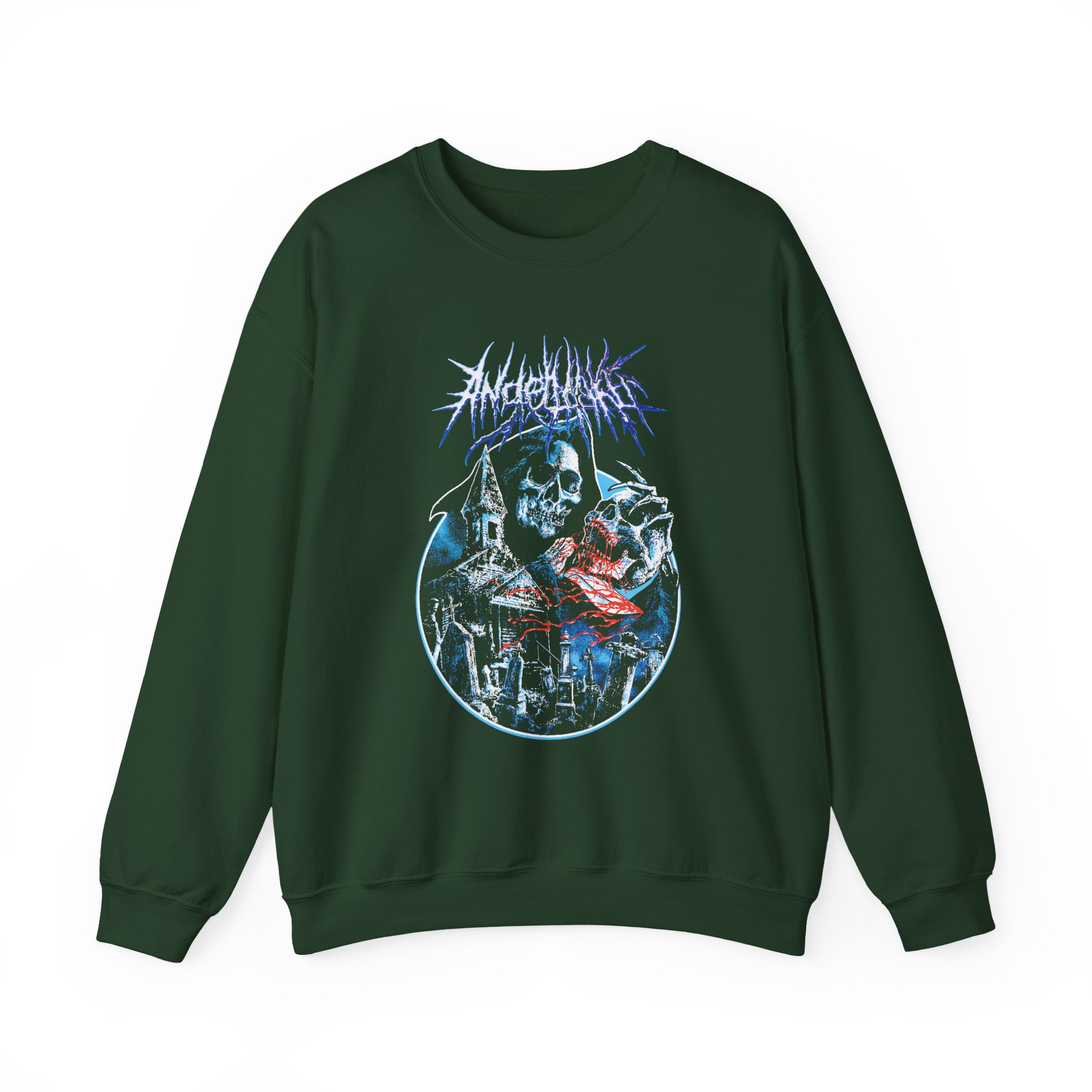 Angelmaker Angel Of Death Unisex Heavy Blend™ Crewneck Sweatshirt - Image 7