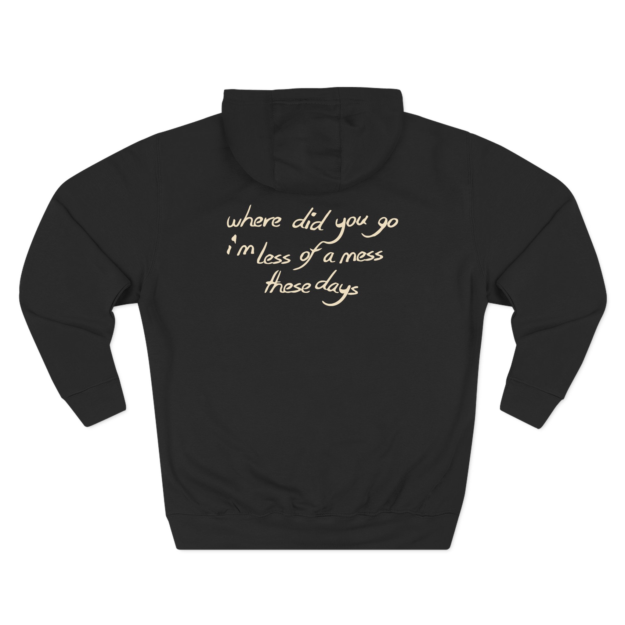Blue October Where Did You Go Three-Panel Fleece Hoodie - Image 2