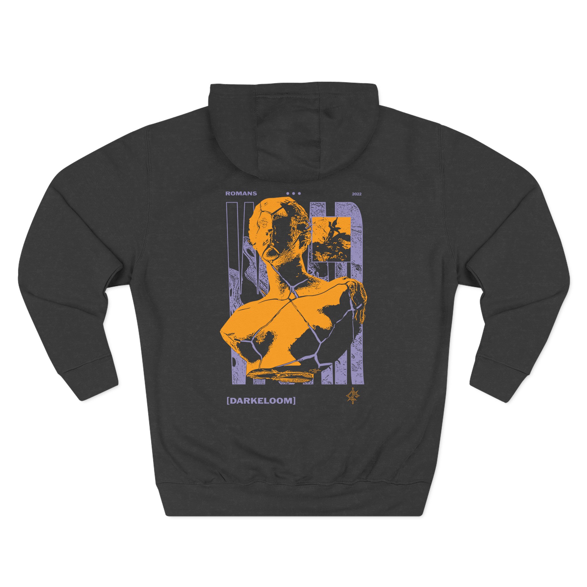 We Came as Romans Statue Three-Panel Fleece Hoodie - Image 2