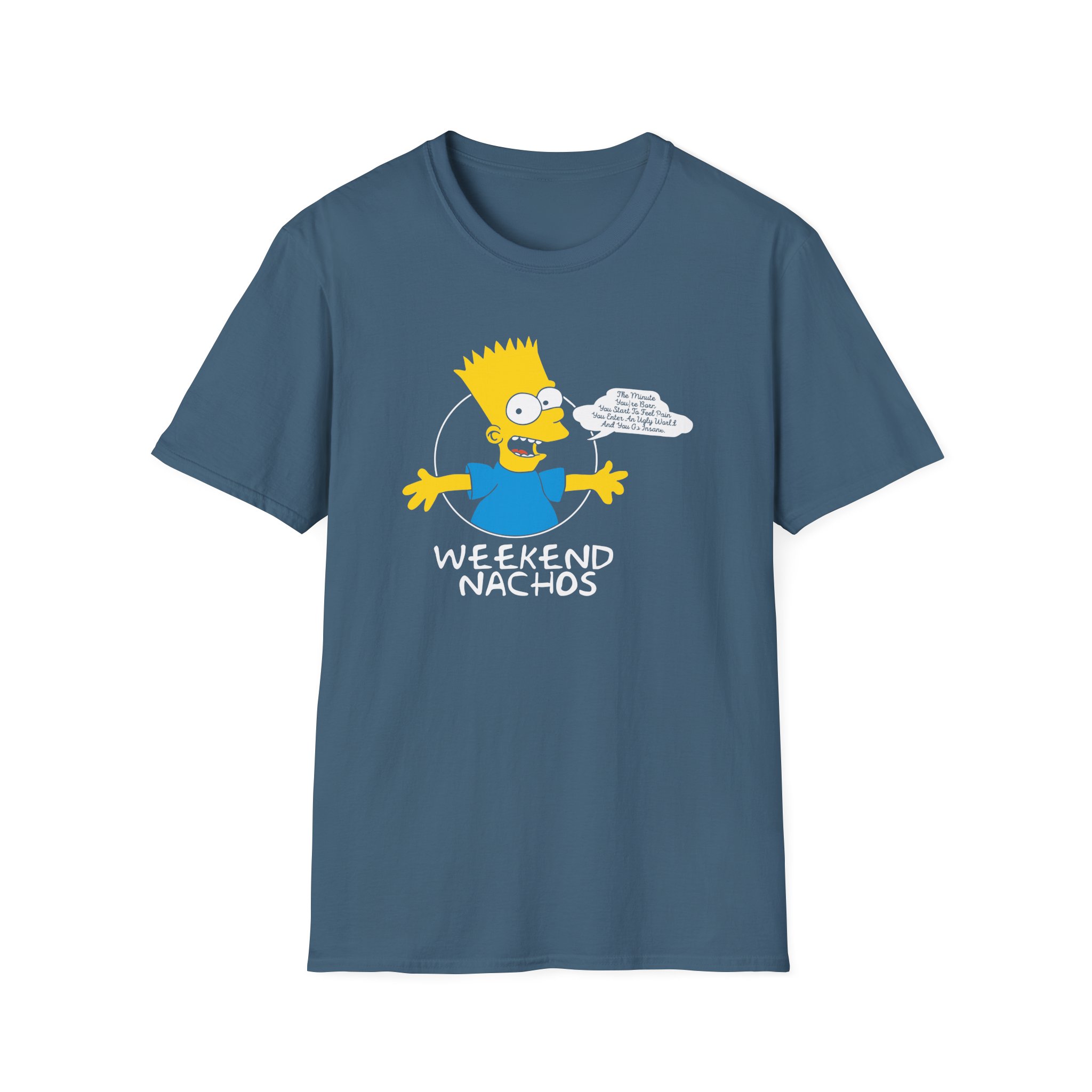 Weekend Nachos Unisex Softstyle T-Shirt - Image 9