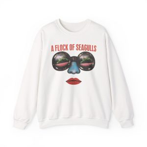 A Flock of Seagulls Us 1982 Tour Unisex Heavy Blend™ Crewneck Sweatshirt