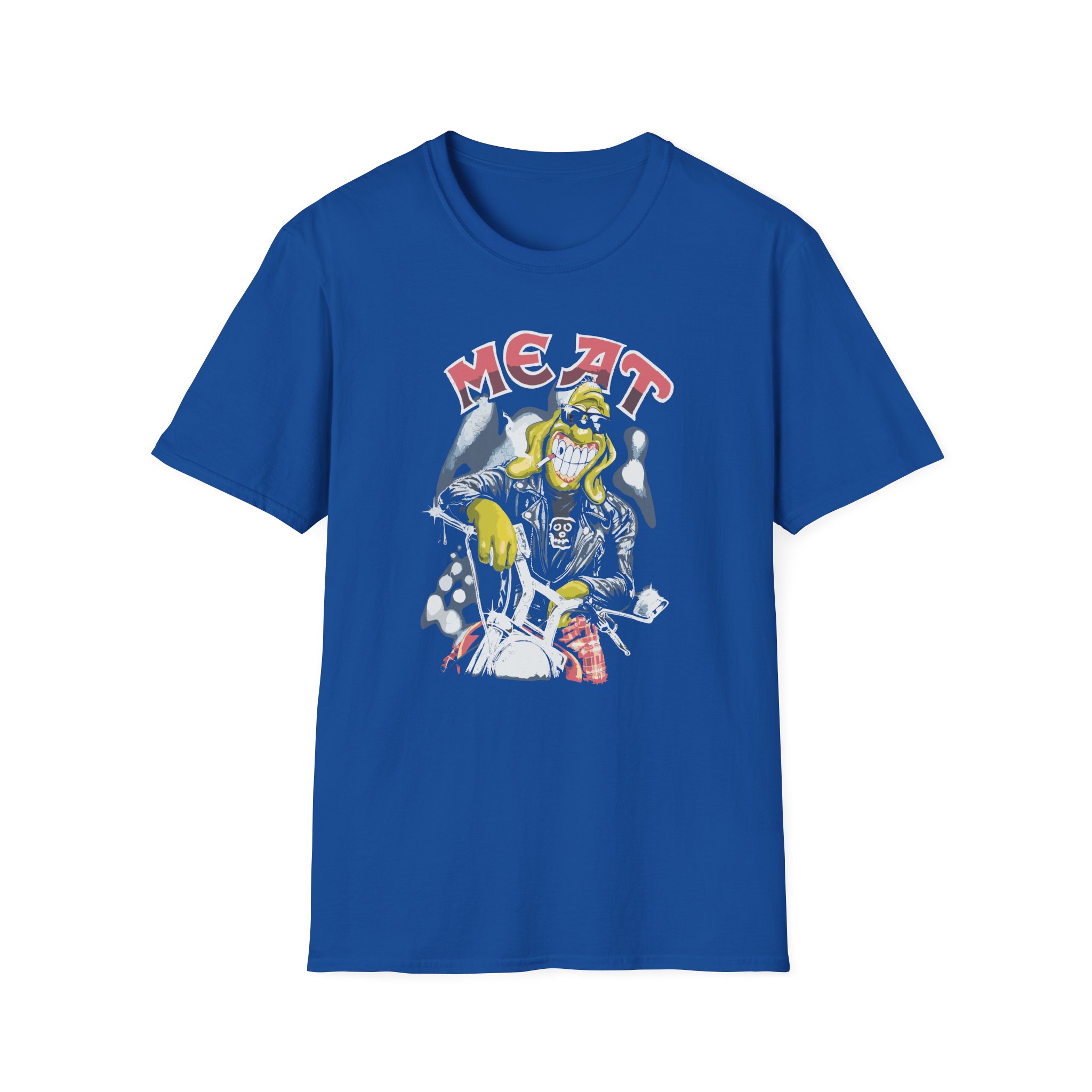Papa Meat Unisex Softstyle T-Shirt - Image 11