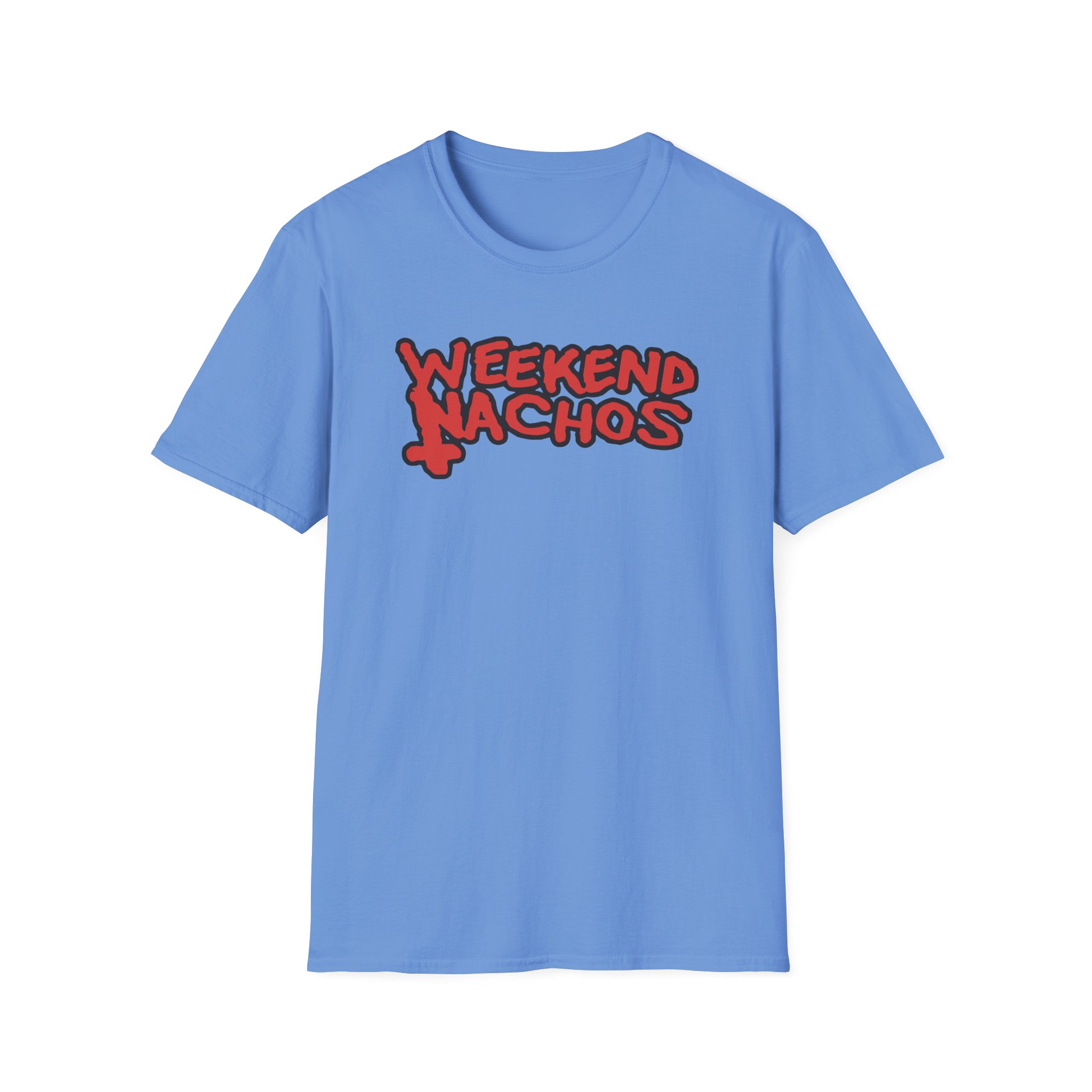 Weekend Nachos Christian Unisex Softstyle T-Shirt - Image 23
