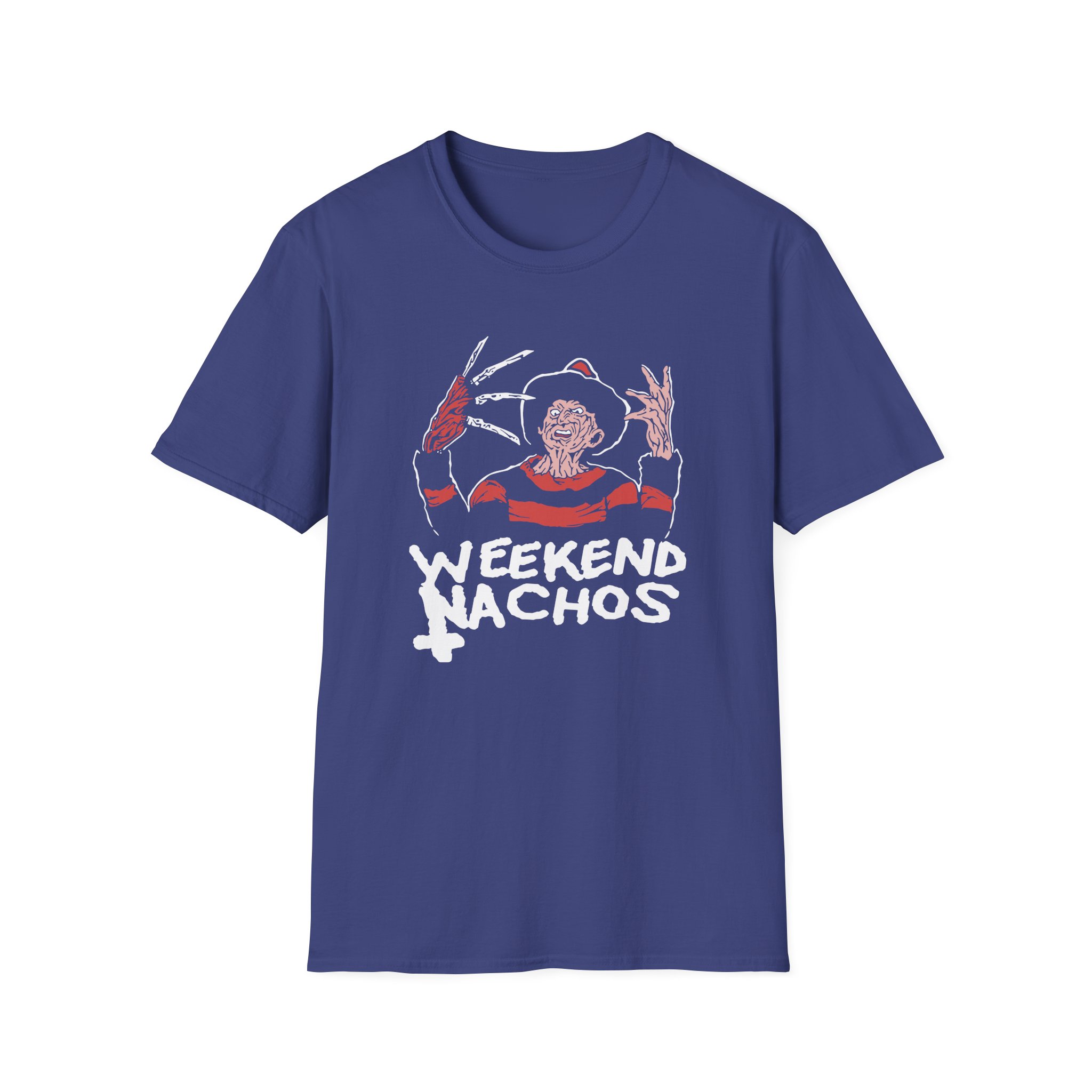 Weekend Nachos Freddy Unisex Softstyle T-Shirt - Image 11
