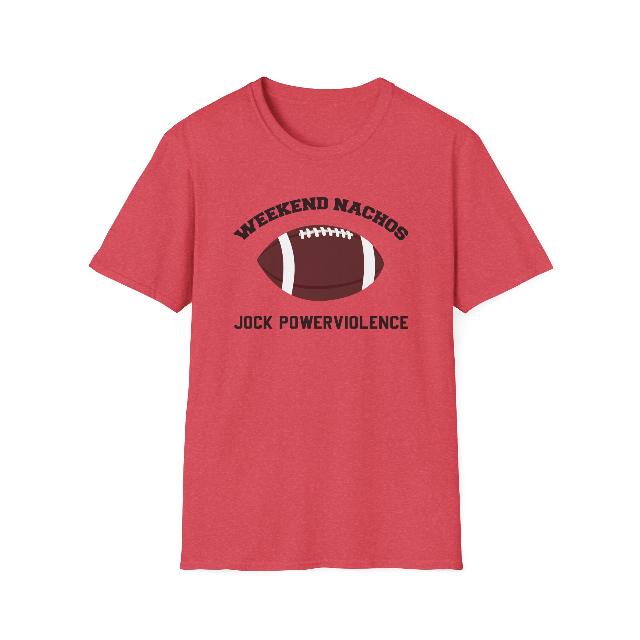 Weekend Nachos Jock Unisex Softstyle T-Shirt - Image 23