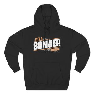 Songer Three-Panel Fleece Hoodie