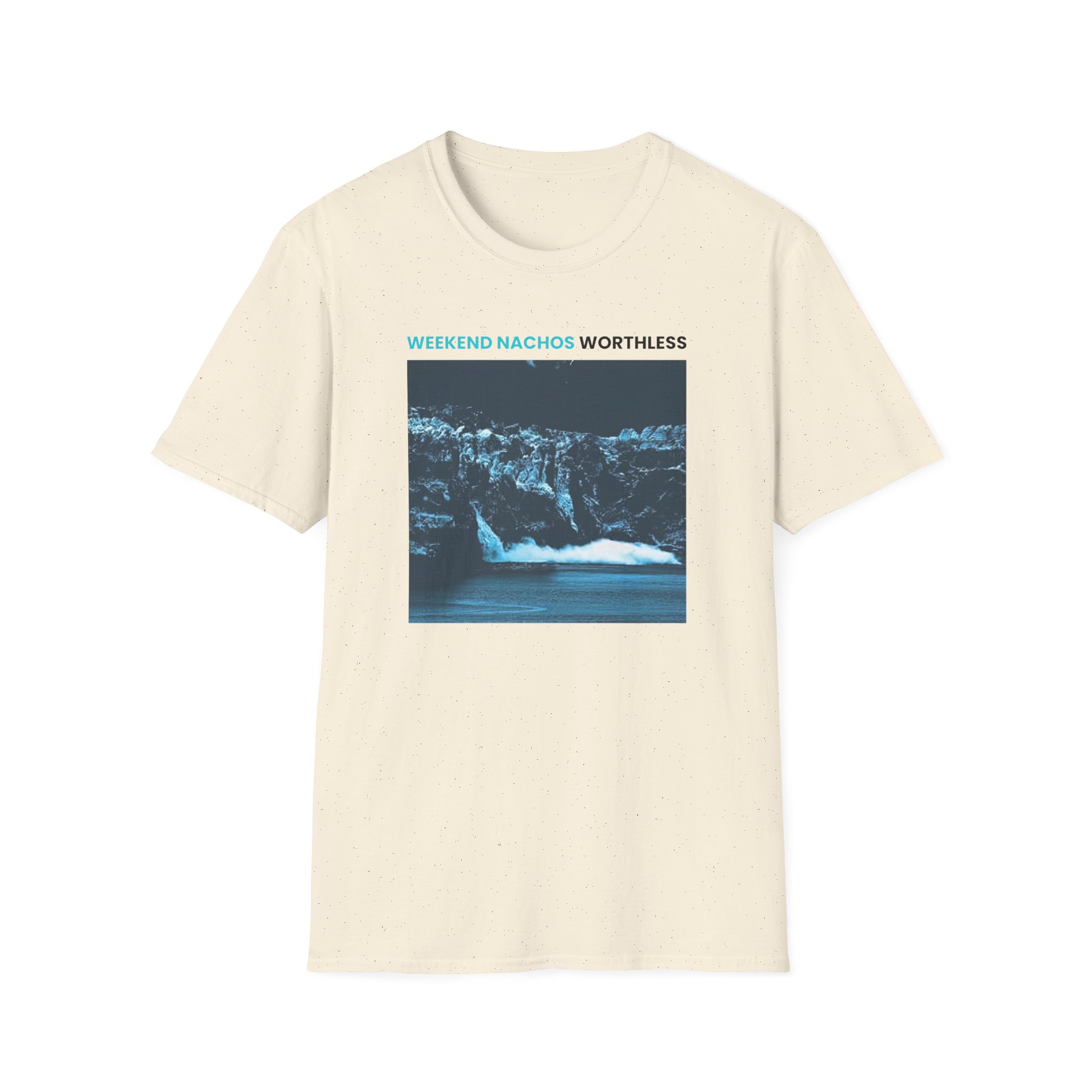 Weekend Nachos Worthless Unisex Softstyle T-Shirt - Image 9