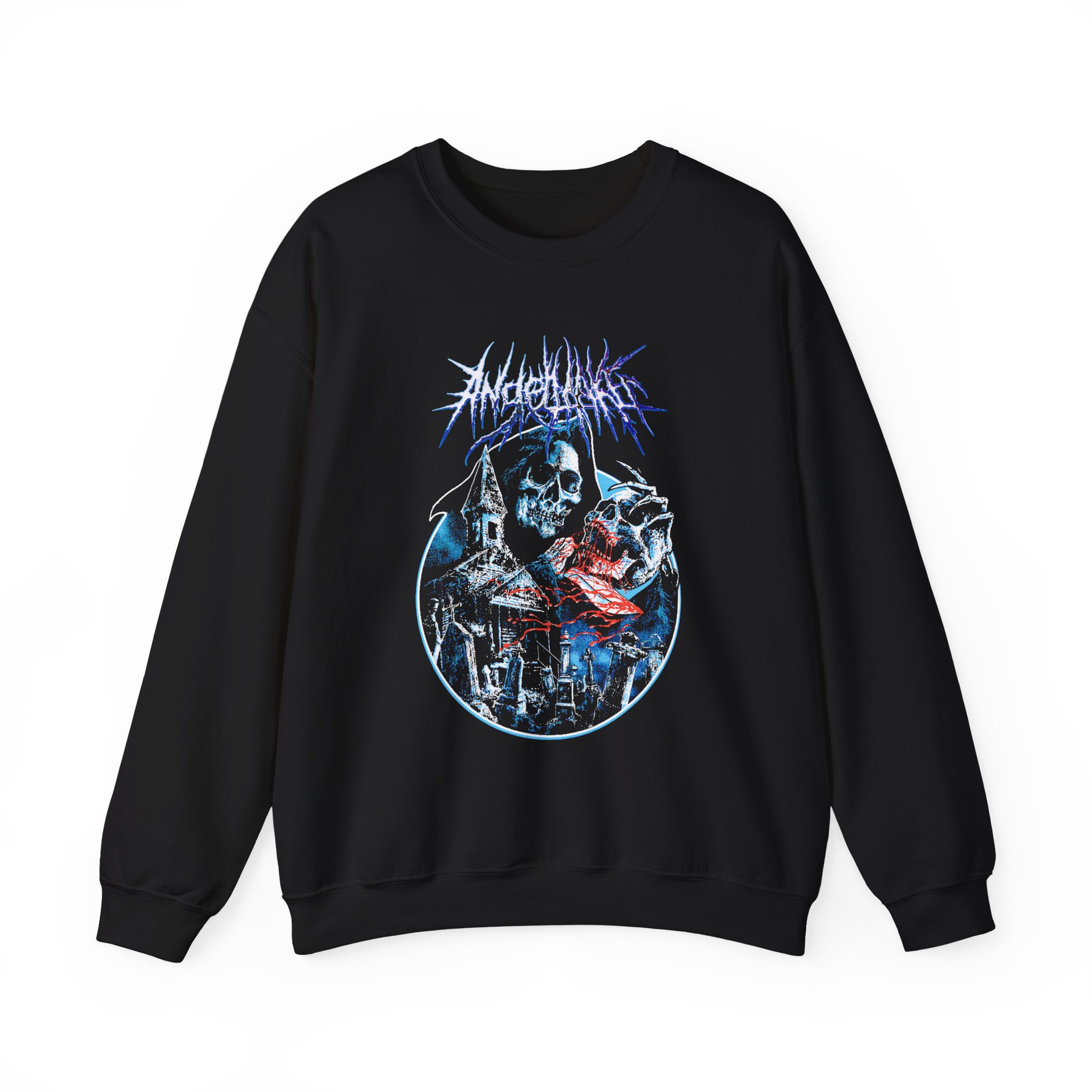 Angelmaker Angel Of Death Unisex Heavy Blend™ Crewneck Sweatshirt