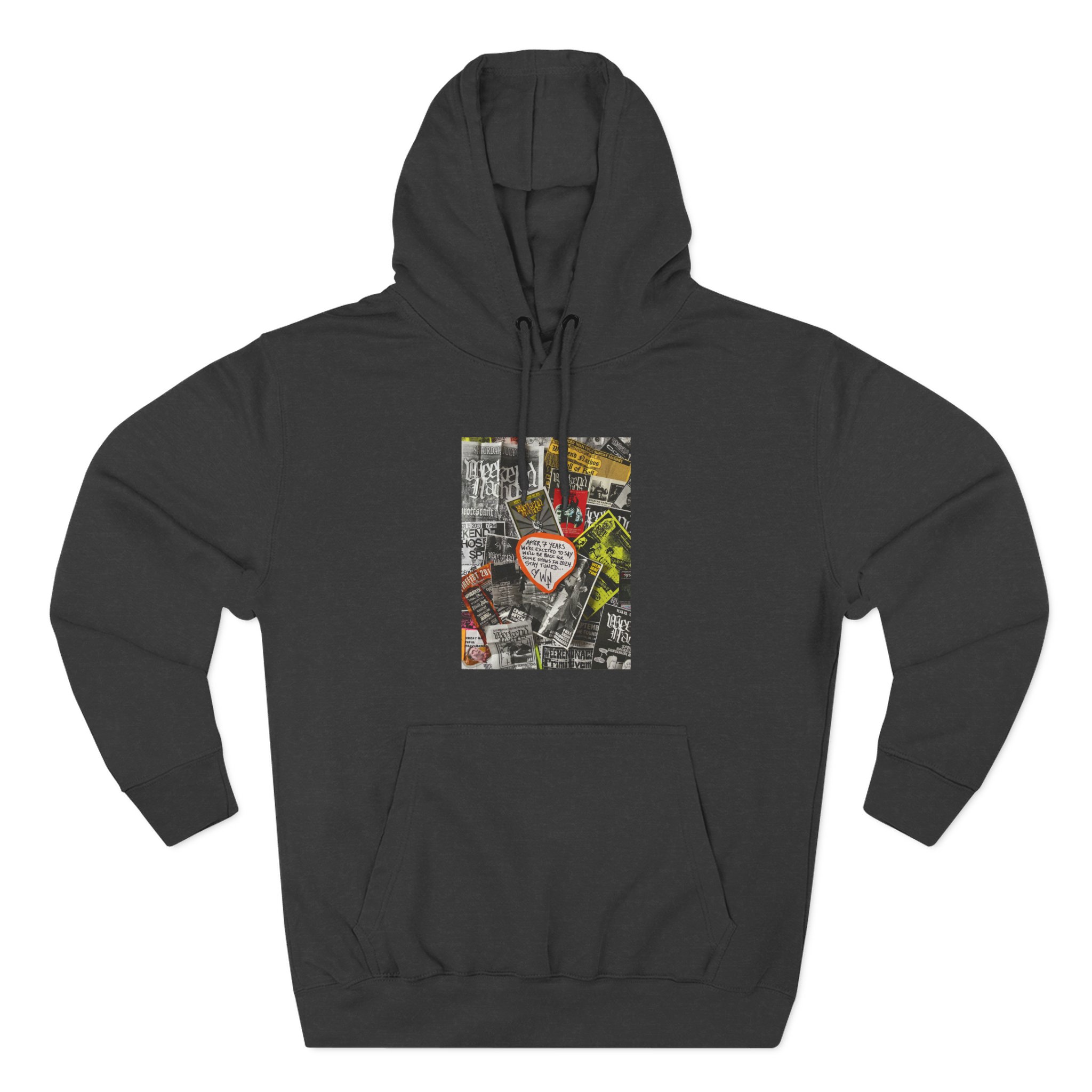 Weekend Nachos Three-Panel Fleece Hoodie - Image 3