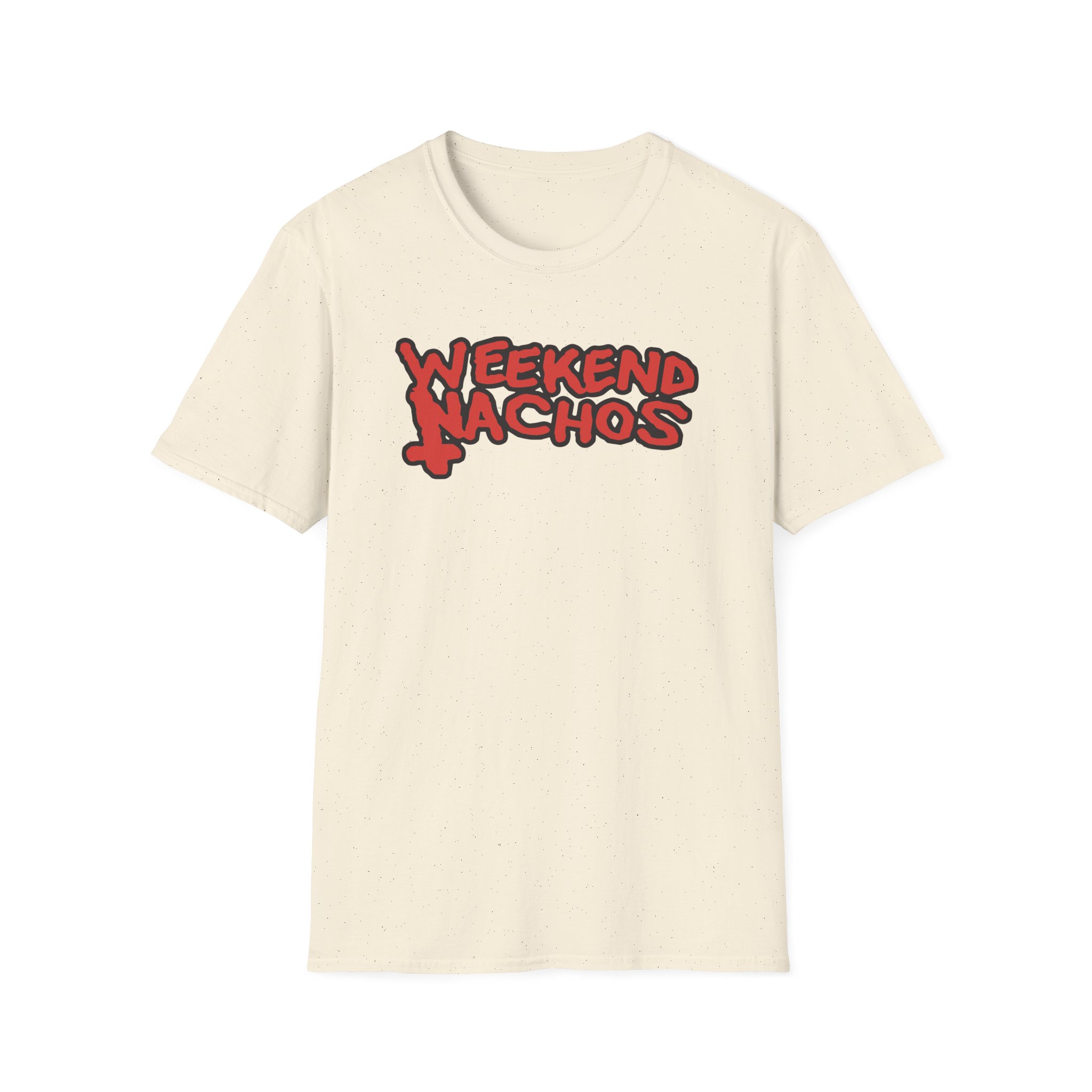 Weekend Nachos Christian Unisex Softstyle T-Shirt - Image 5