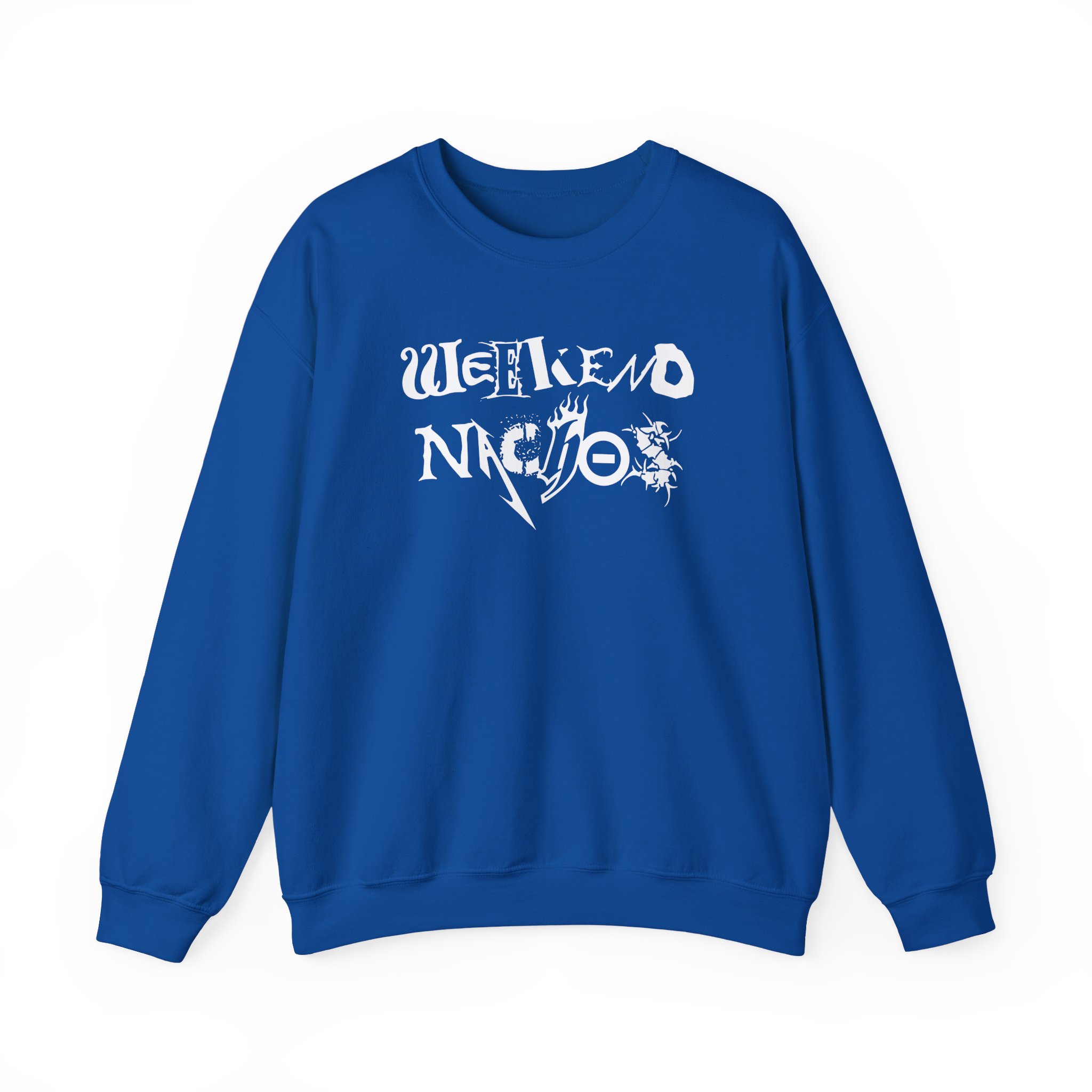 Weekend Nachos Unisex Heavy Blend™ Crewneck Sweatshirt - Image 15