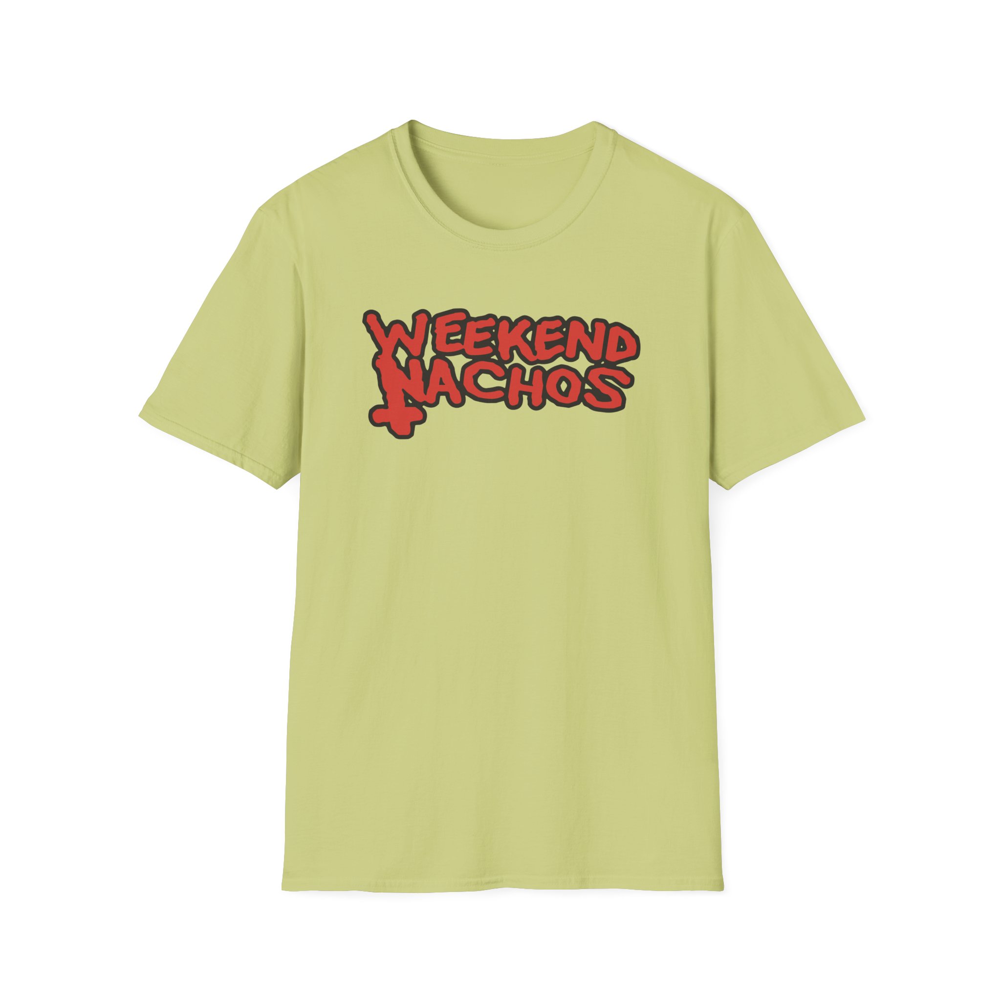 Weekend Nachos Christian Unisex Softstyle T-Shirt - Image 19