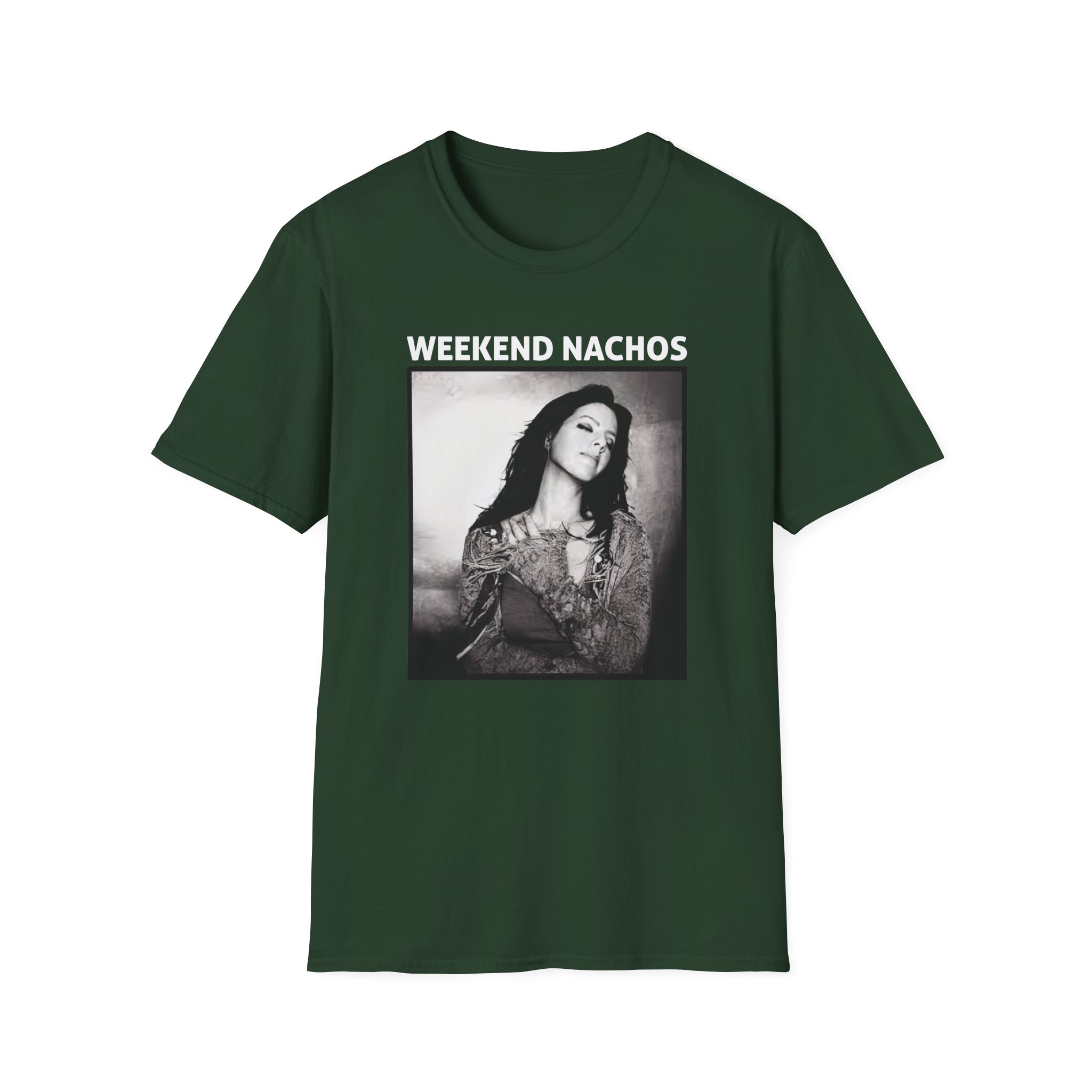 Weekend Nachos Sarah Unisex Softstyle T-Shirt - Image 9