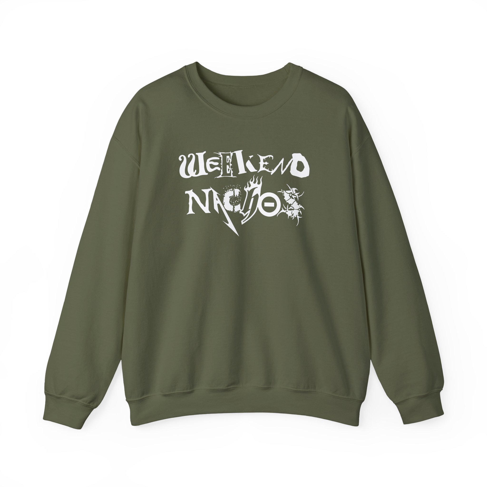 Weekend Nachos Unisex Heavy Blend™ Crewneck Sweatshirt - Image 7