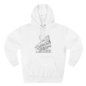 LSDREAM RRX Three-Panel Fleece Hoodie