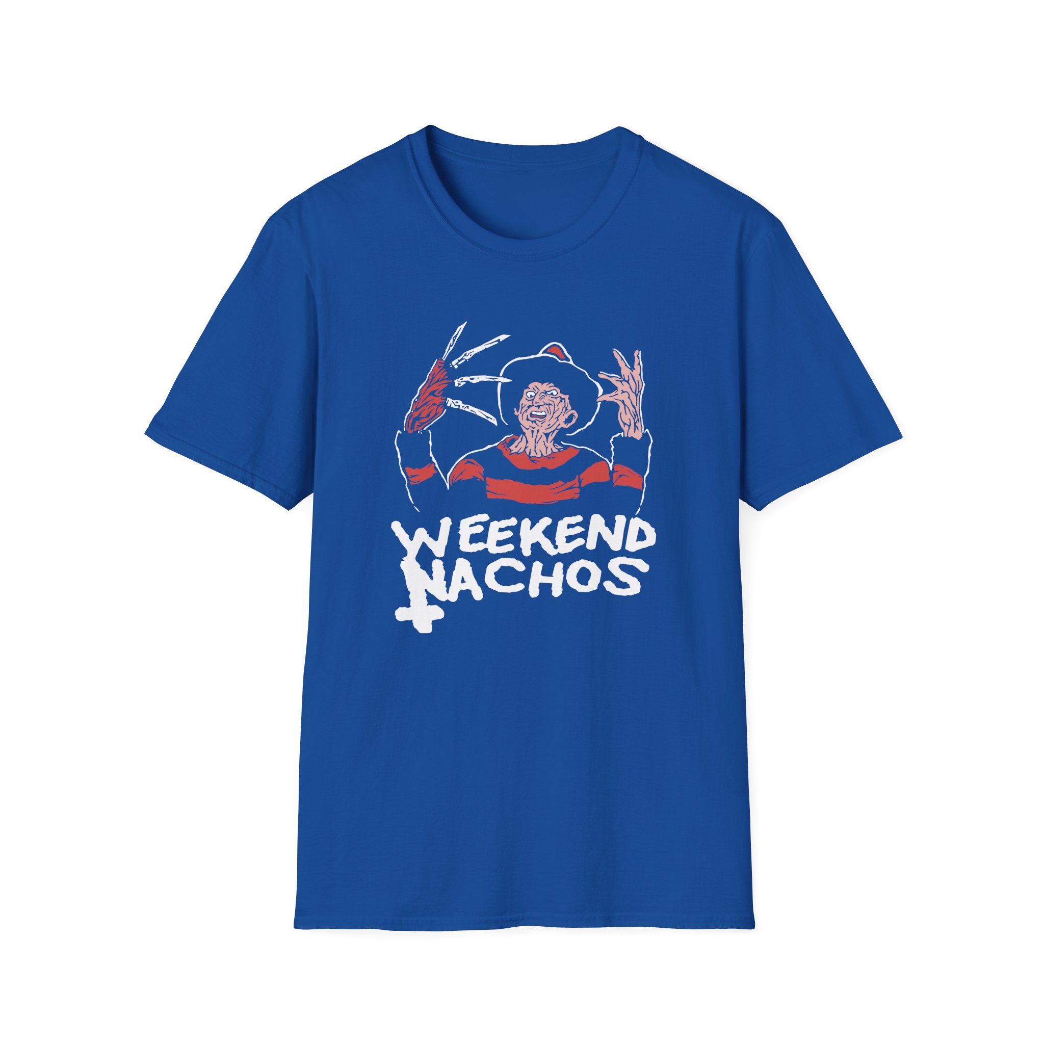 Weekend Nachos Freddy Unisex Softstyle T-Shirt - Image 9