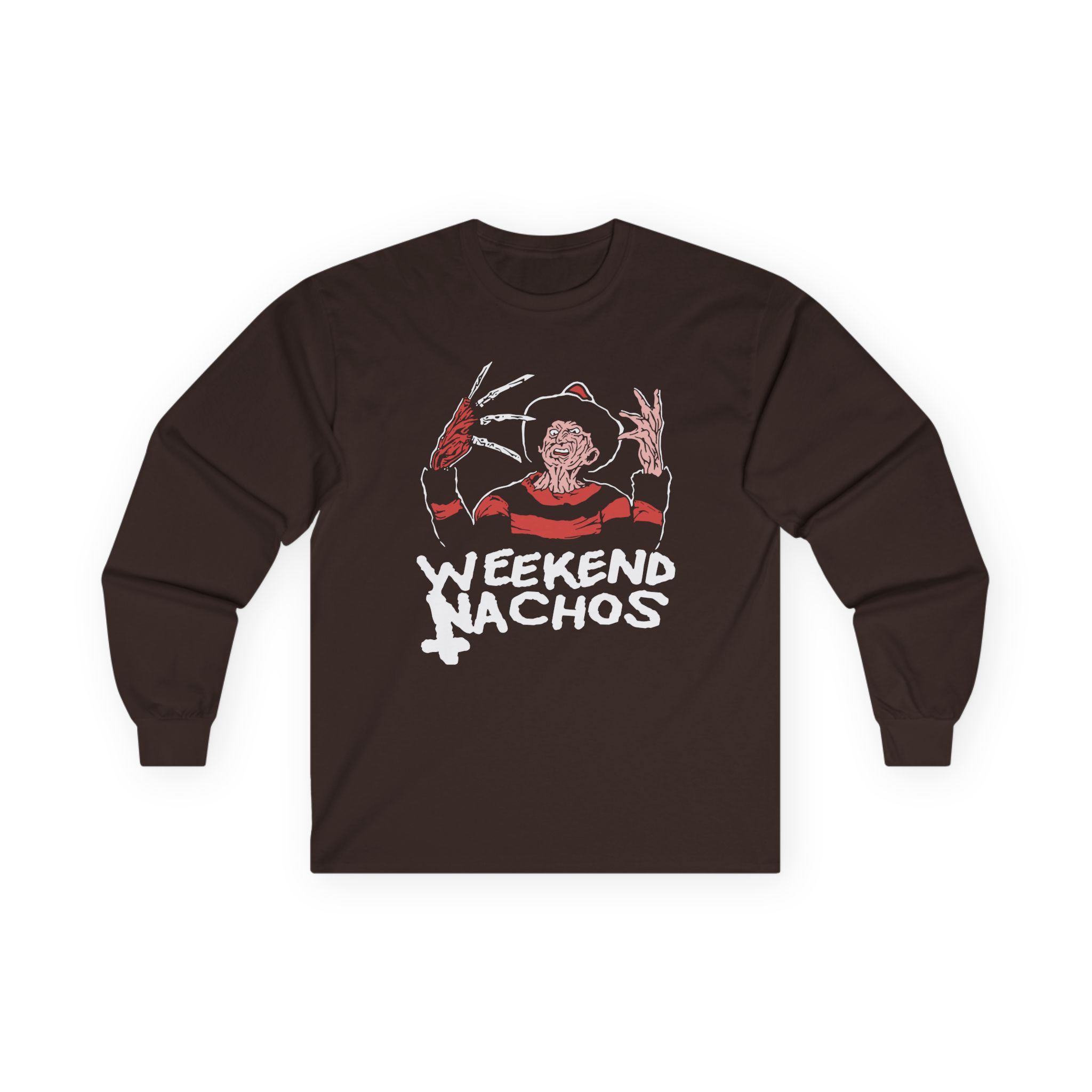 Weekend Nachos Freddy Unisex Ultra Cotton Long Sleeve Tee - Image 3