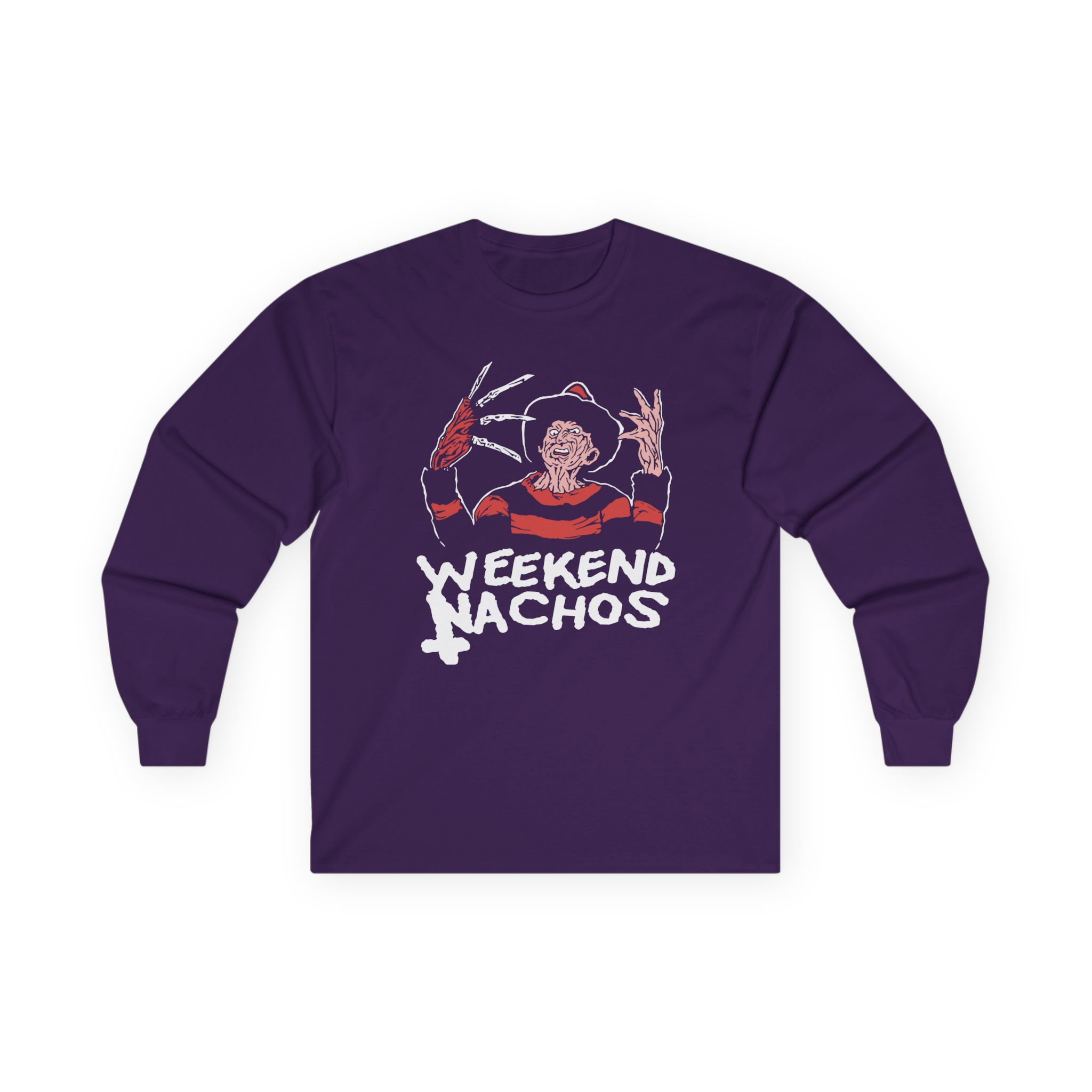 Weekend Nachos Freddy Unisex Ultra Cotton Long Sleeve Tee - Image 11