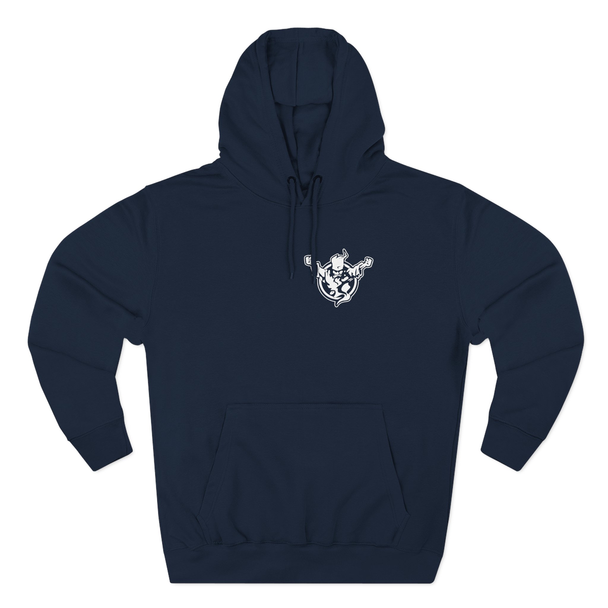 Thunderdome Monochrome Three-Panel Fleece Hoodie - Image 5