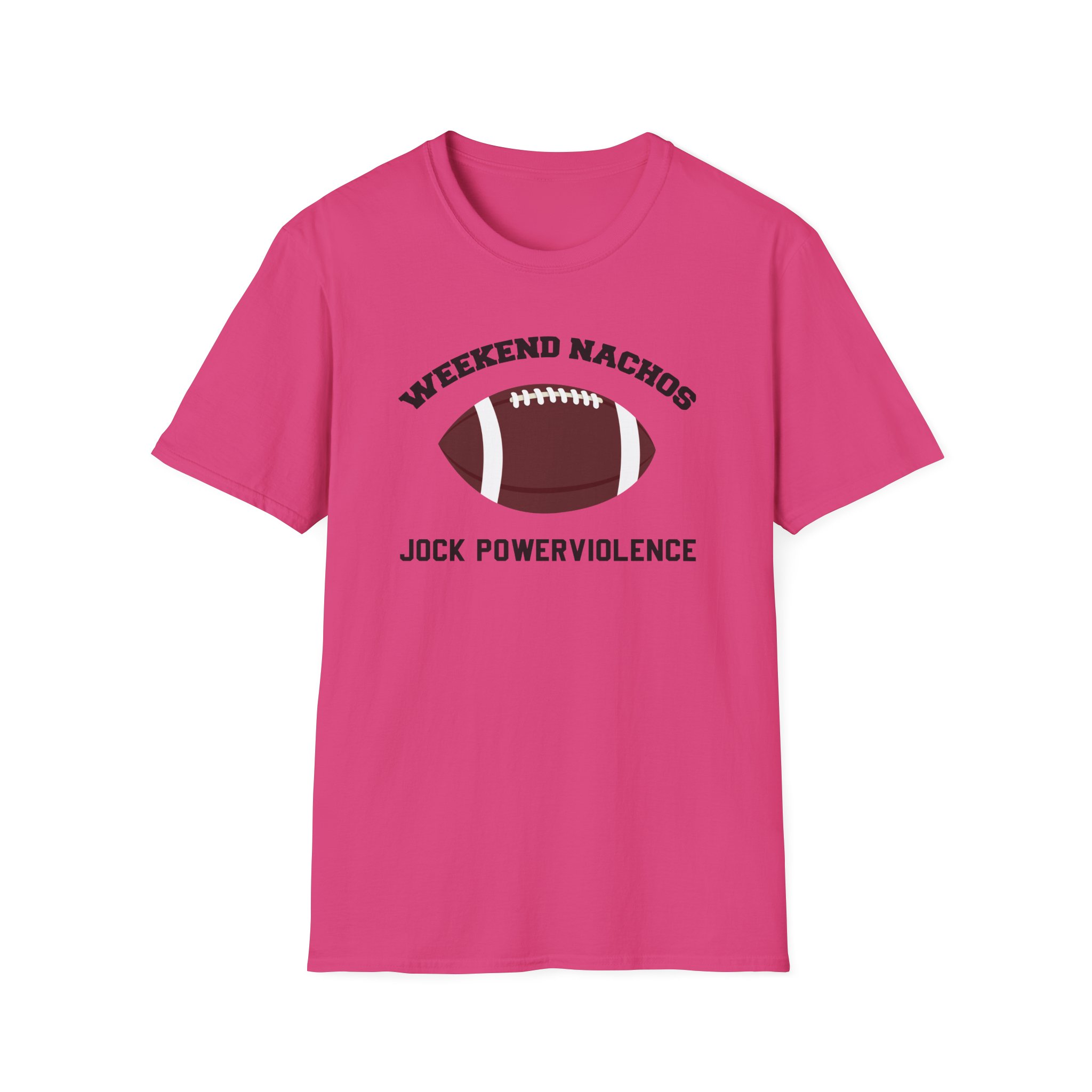 Weekend Nachos Jock Unisex Softstyle T-Shirt - Image 21