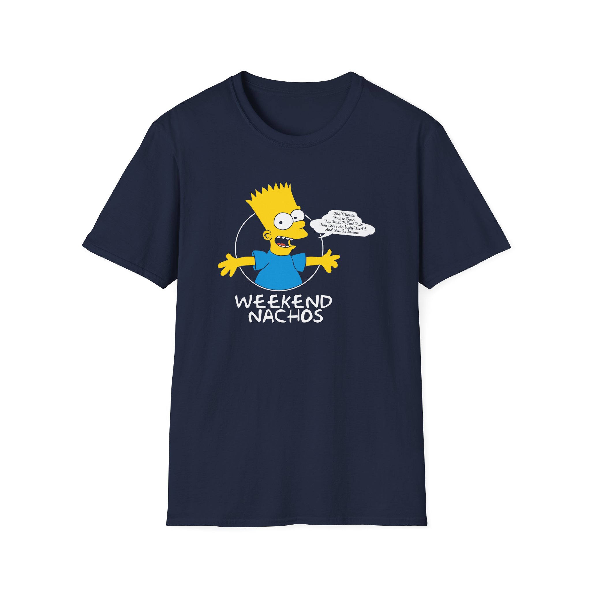 Weekend Nachos Unisex Softstyle T-Shirt - Image 15