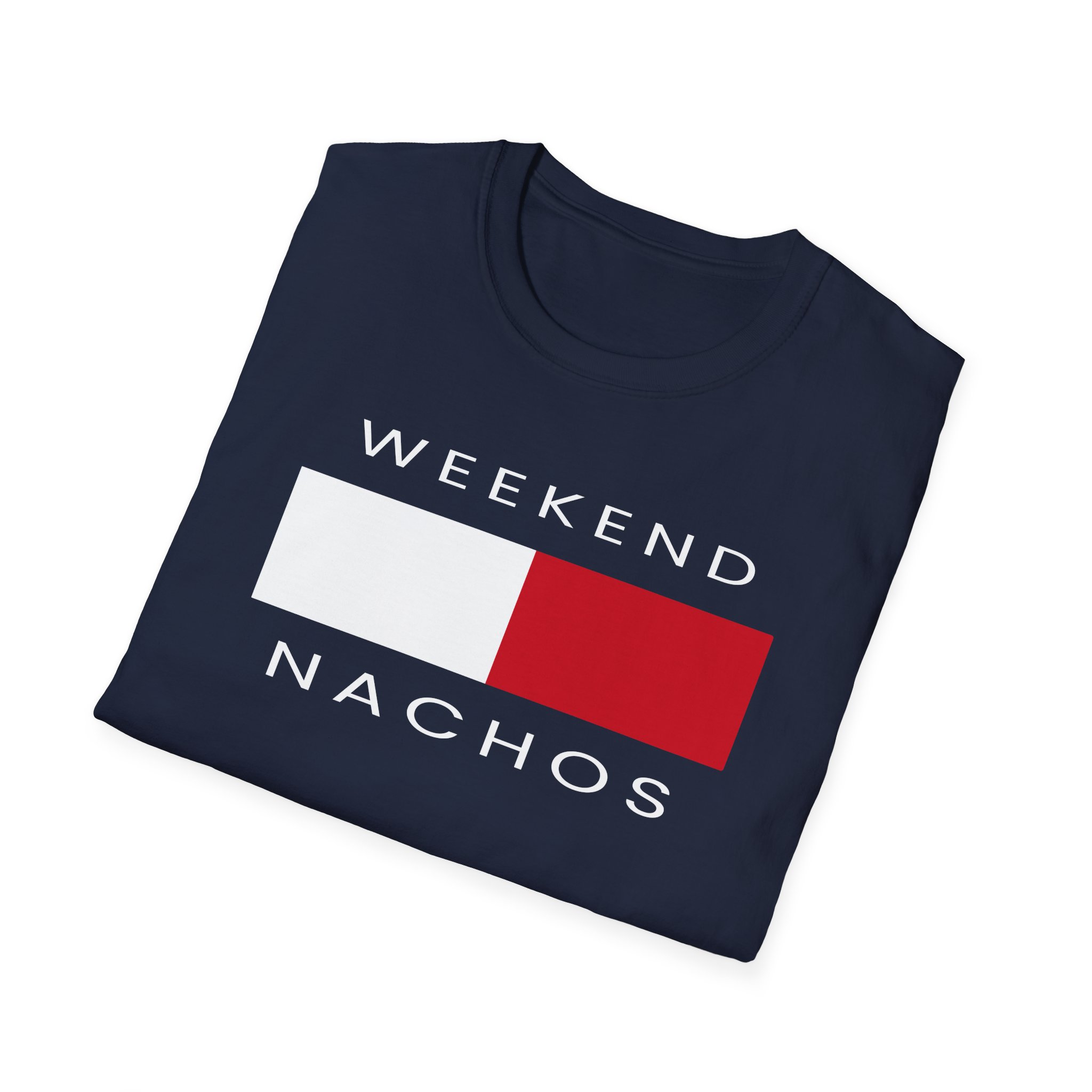 Weekend Nachos Unisex Softstyle T-Shirt - Image 48
