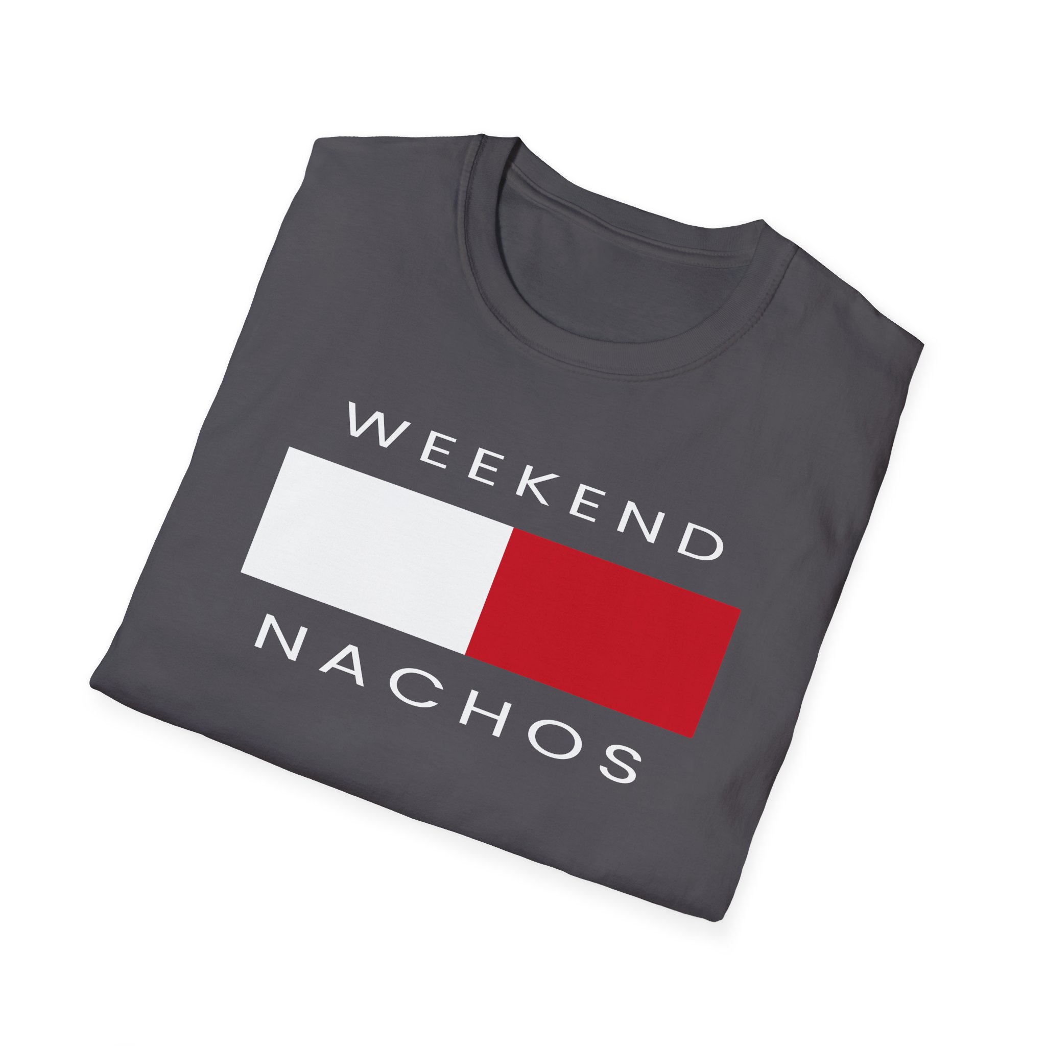 Weekend Nachos Unisex Softstyle T-Shirt - Image 36