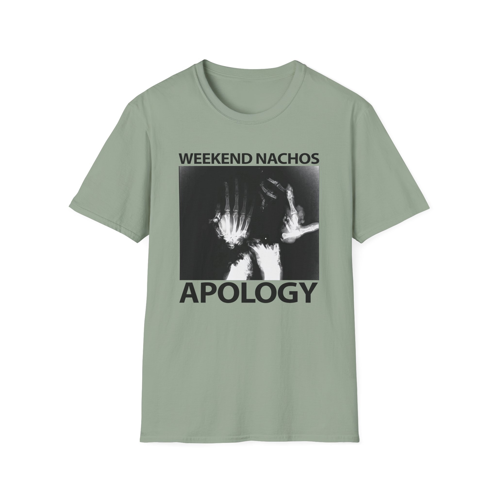 Weekend Nachos Apology Unisex Softstyle T-Shirt - Image 15