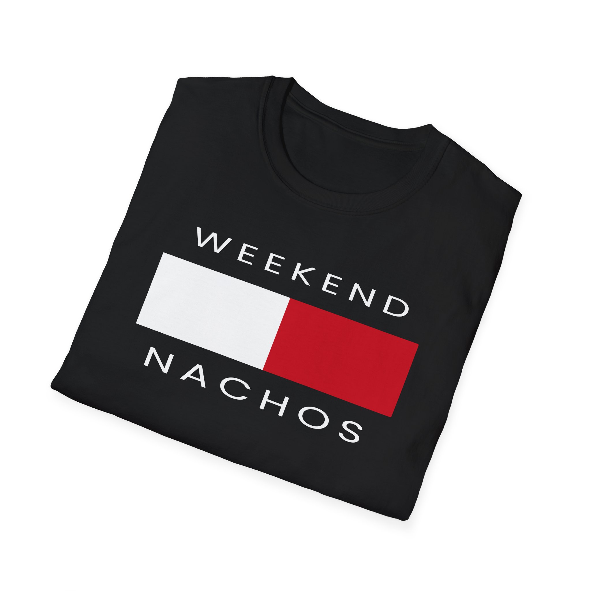 Weekend Nachos Unisex Softstyle T-Shirt - Image 4