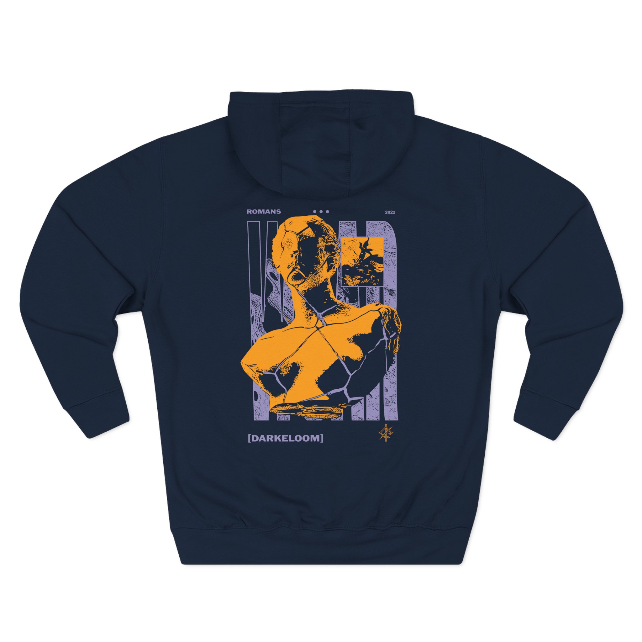 We Came as Romans Statue Three-Panel Fleece Hoodie - Image 14